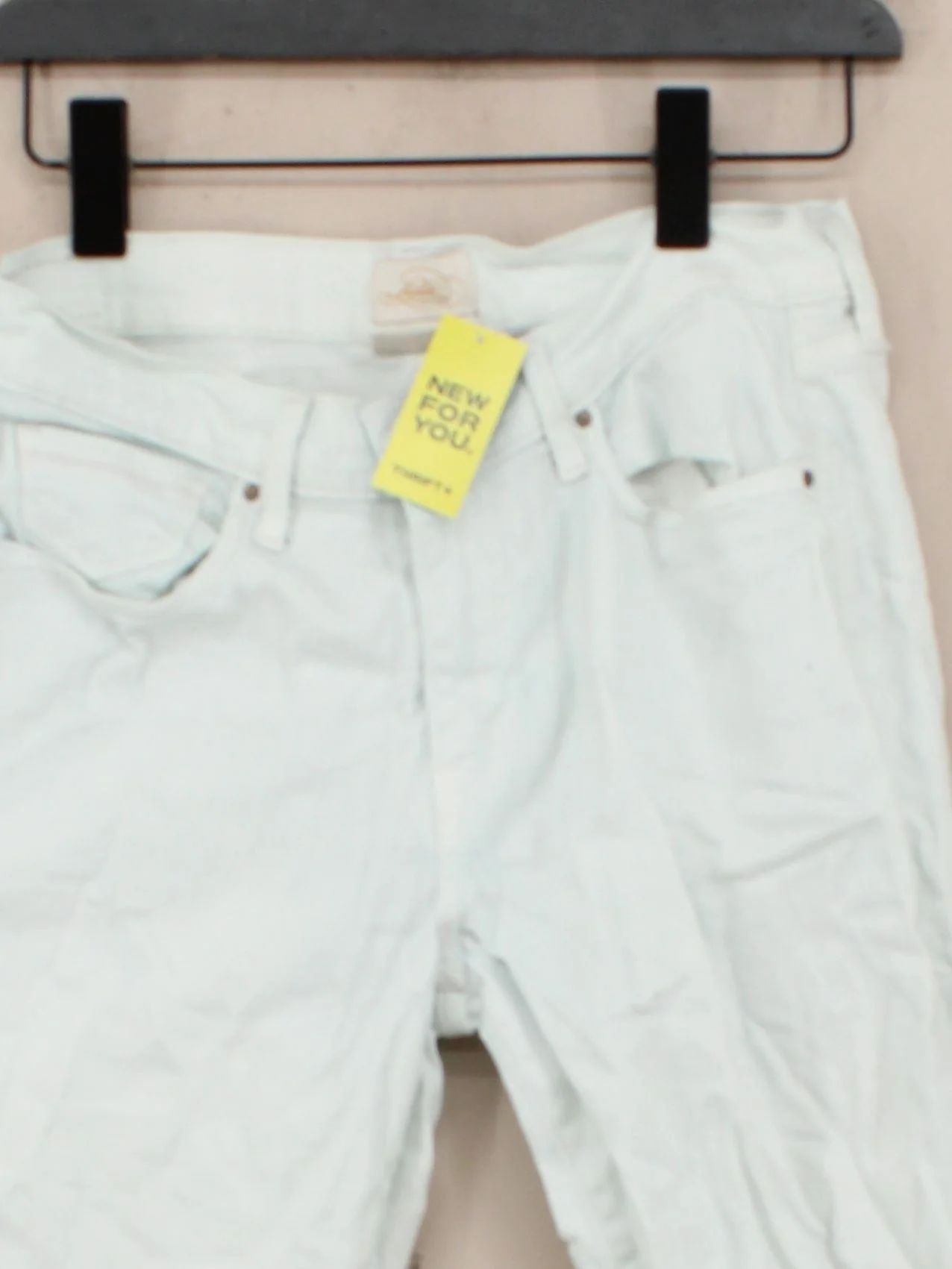 Levi’s Women's Jeans UK 12 Blue Cotton with Elastane Cropped - Image 3