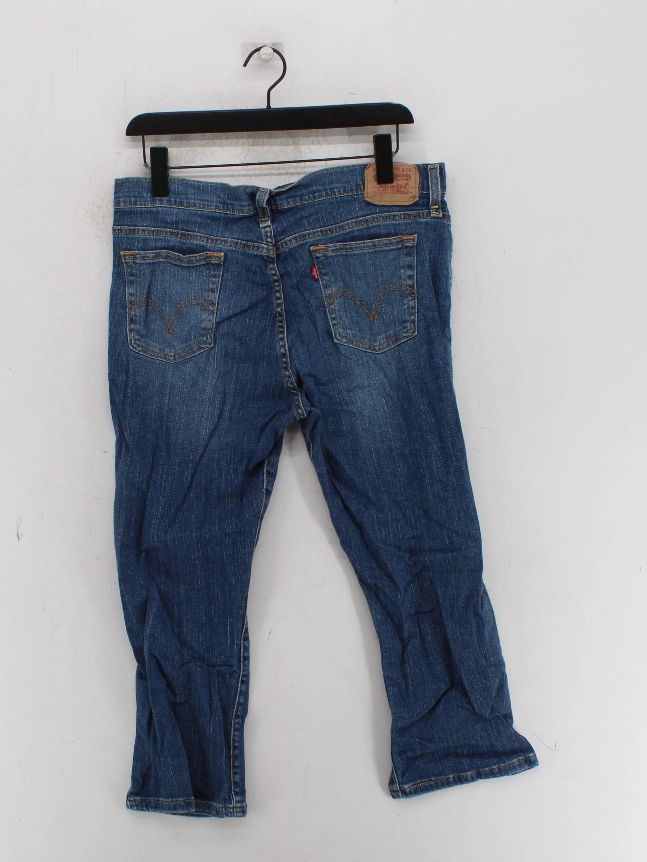 Levi’s Women's Jeans UK 16 Blue Cotton with Spandex Straight - Image 2