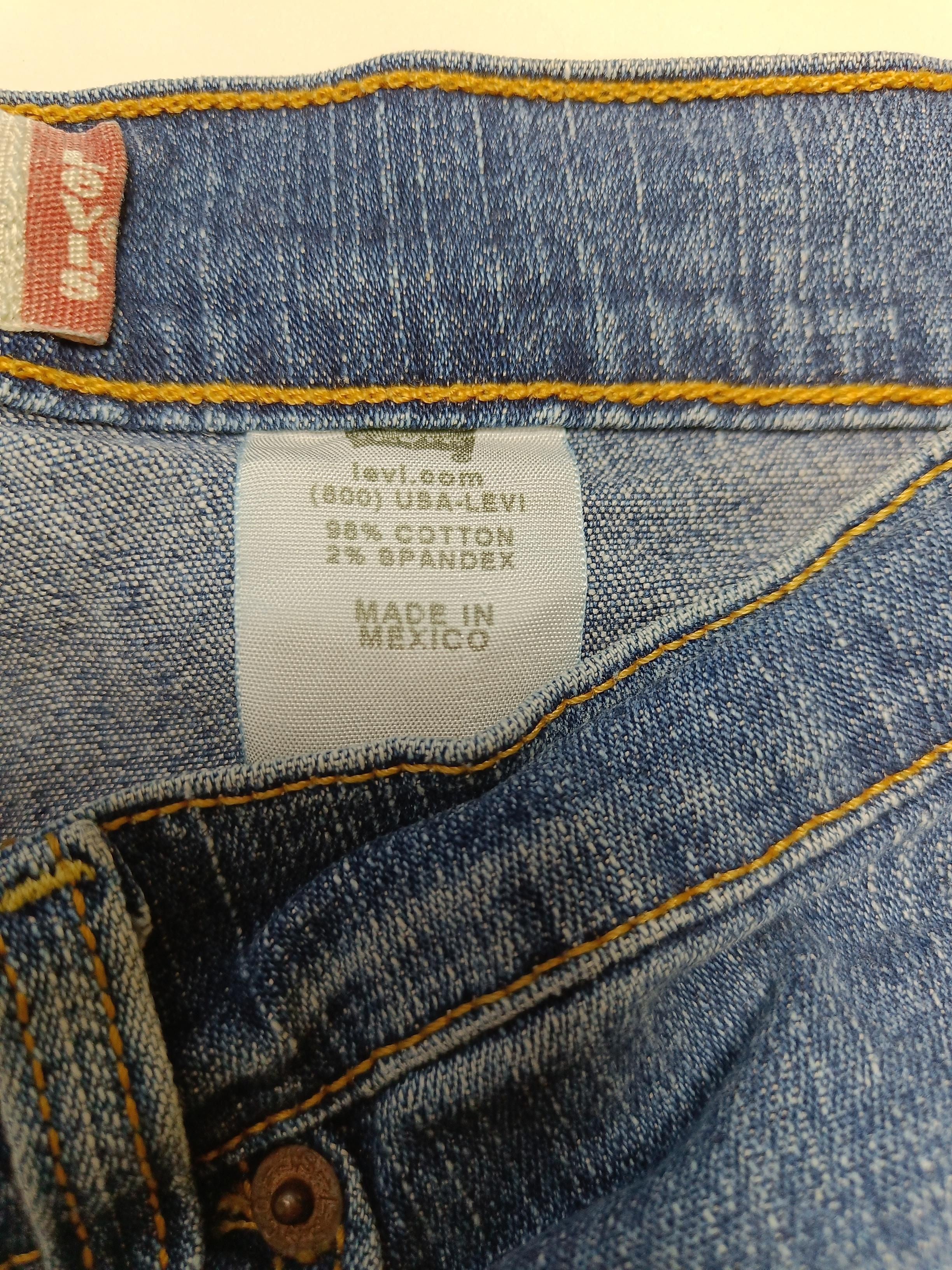 Levi’s Women's Jeans UK 16 Blue Cotton with Spandex Straight - Image 7