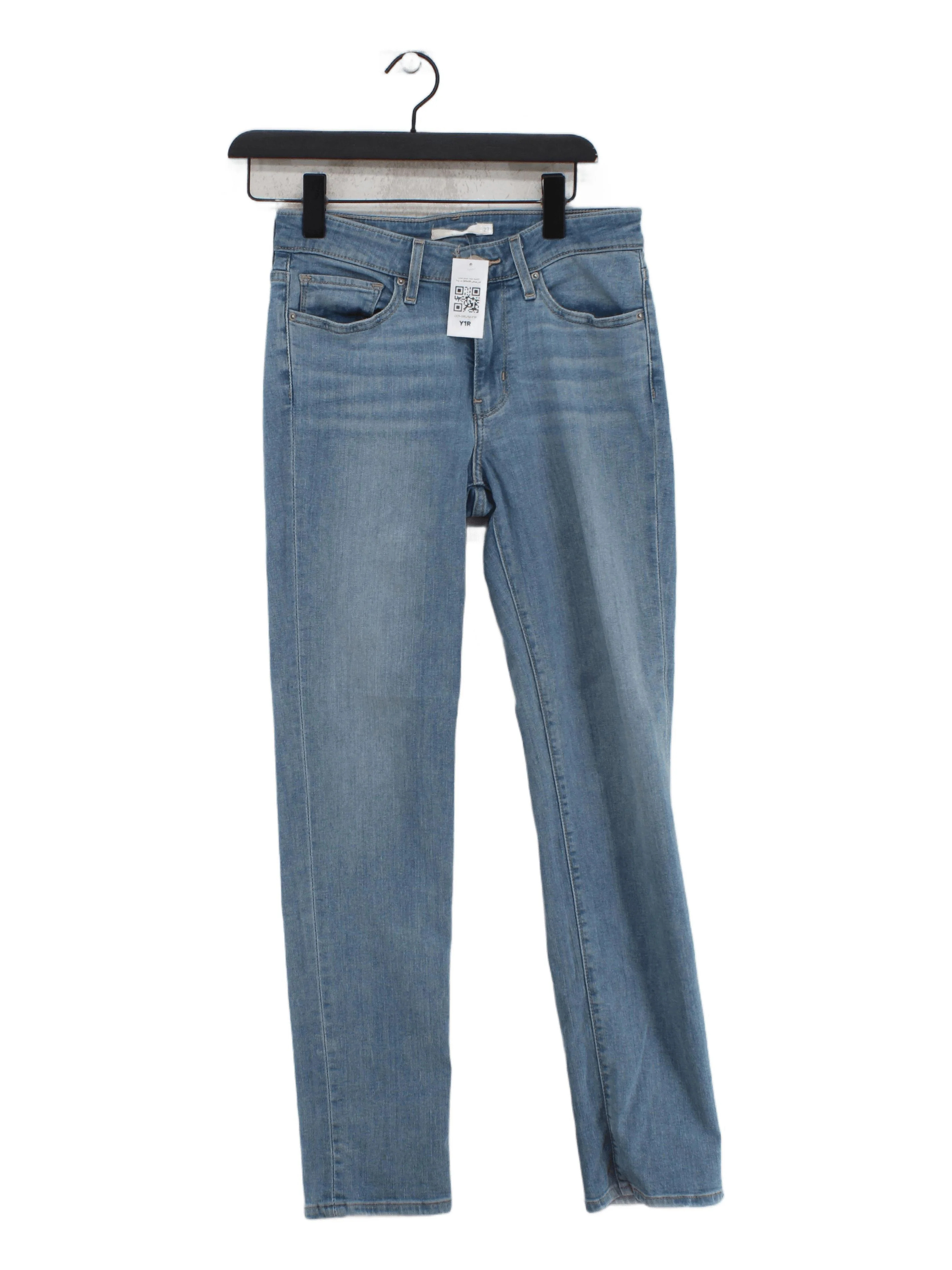 Levi’s Women's Jeans W 27 in Blue Cotton with Polyester, Elastane Skinny