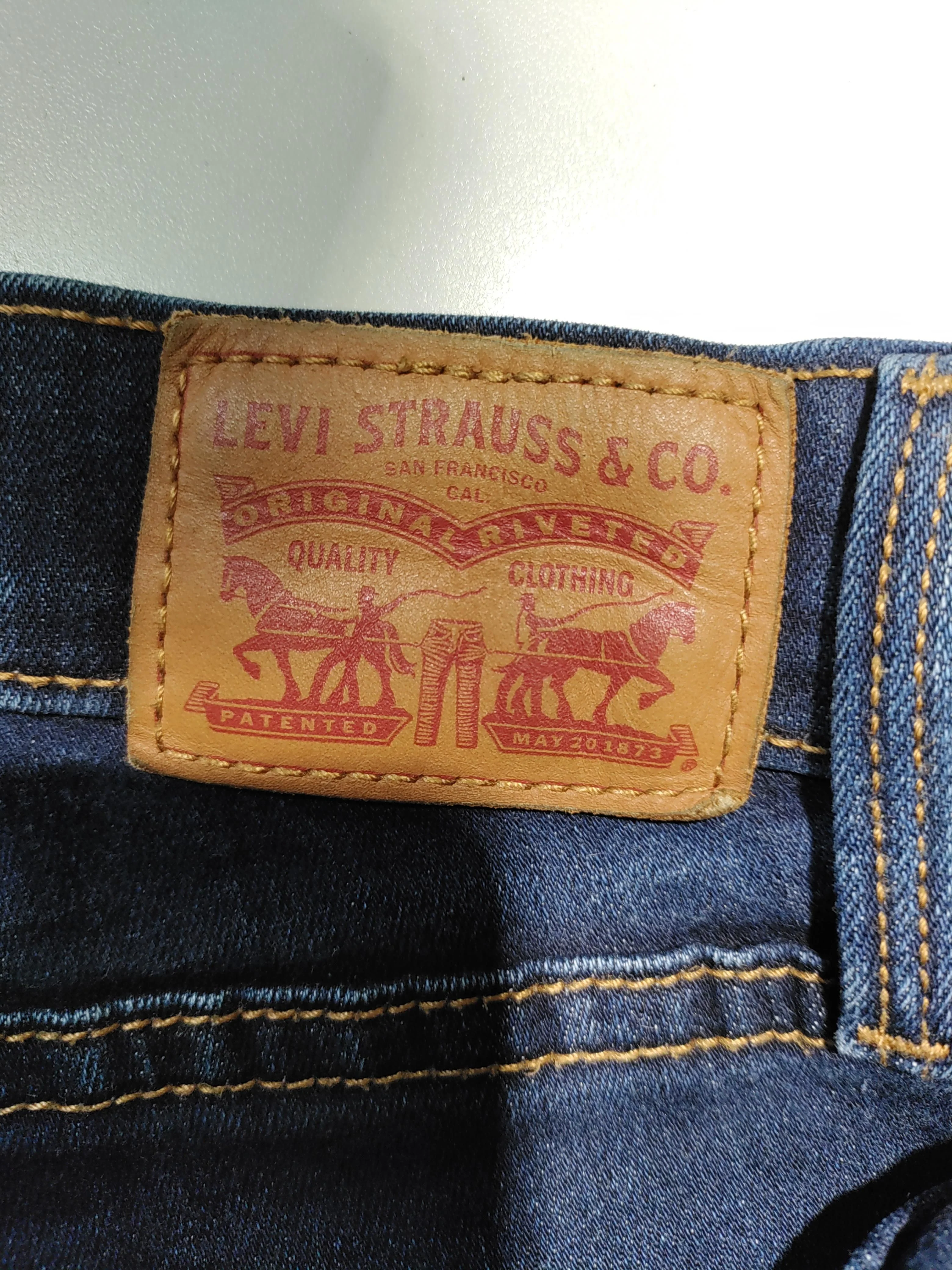 Levi’s Women's Jeans W 28 in Blue Cotton with Polyester, Elastane Skinny - Image 5