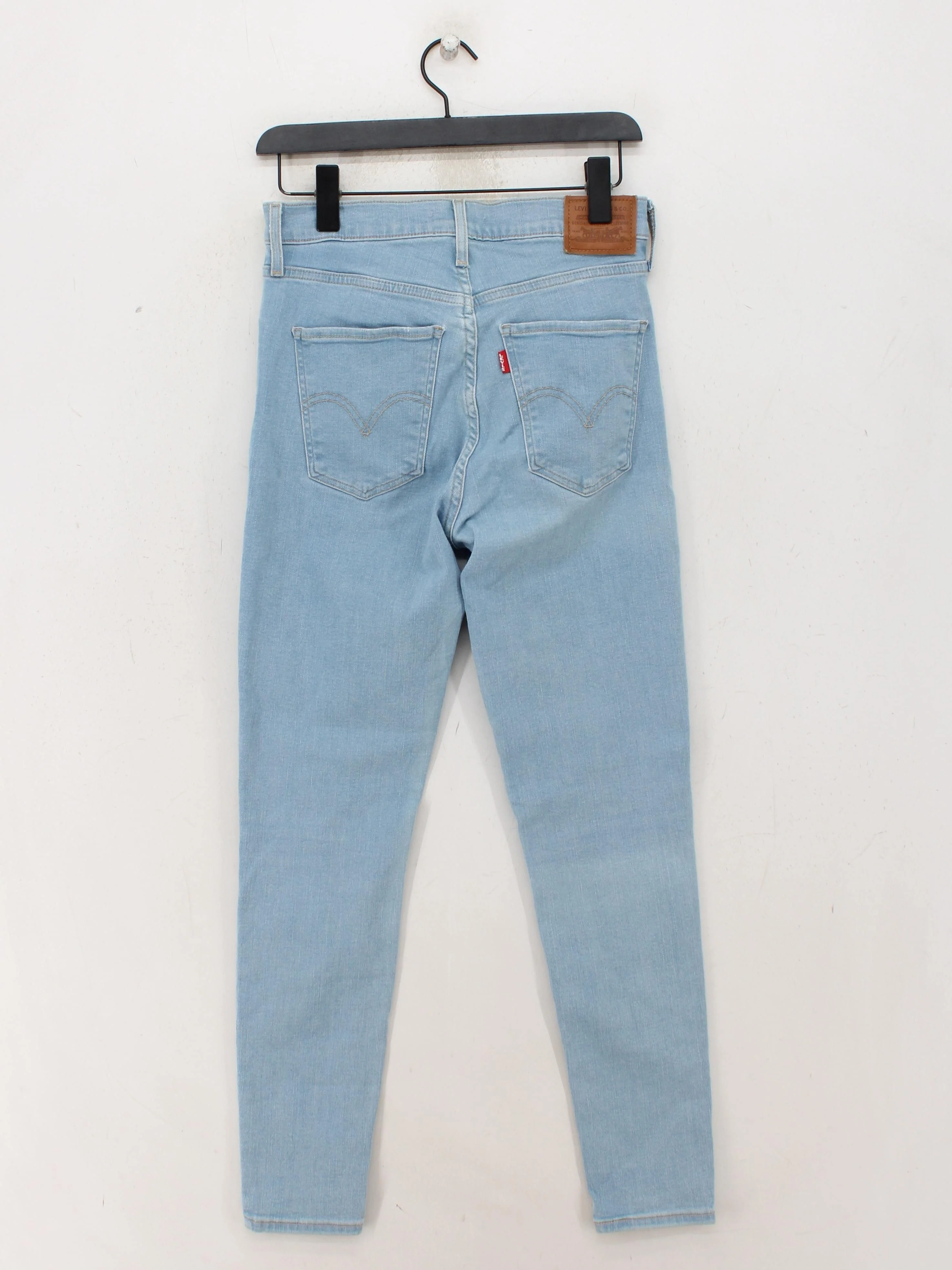 Levi’s Women's Jeans W 28 in Blue Cotton with Polyester, Elastane Skinny - Image 2