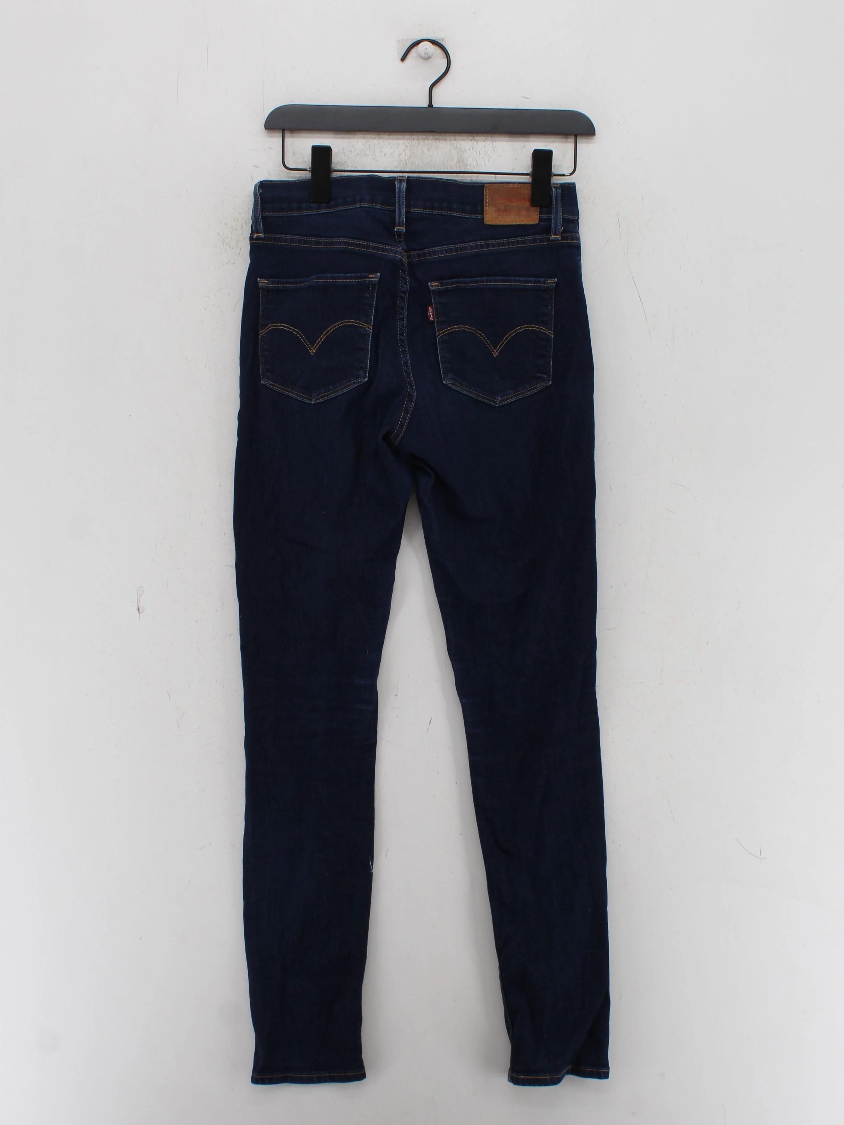 Levi’s Women's Jeans W 28 in Blue Cotton with Polyester, Elastane Skinny - Image 2