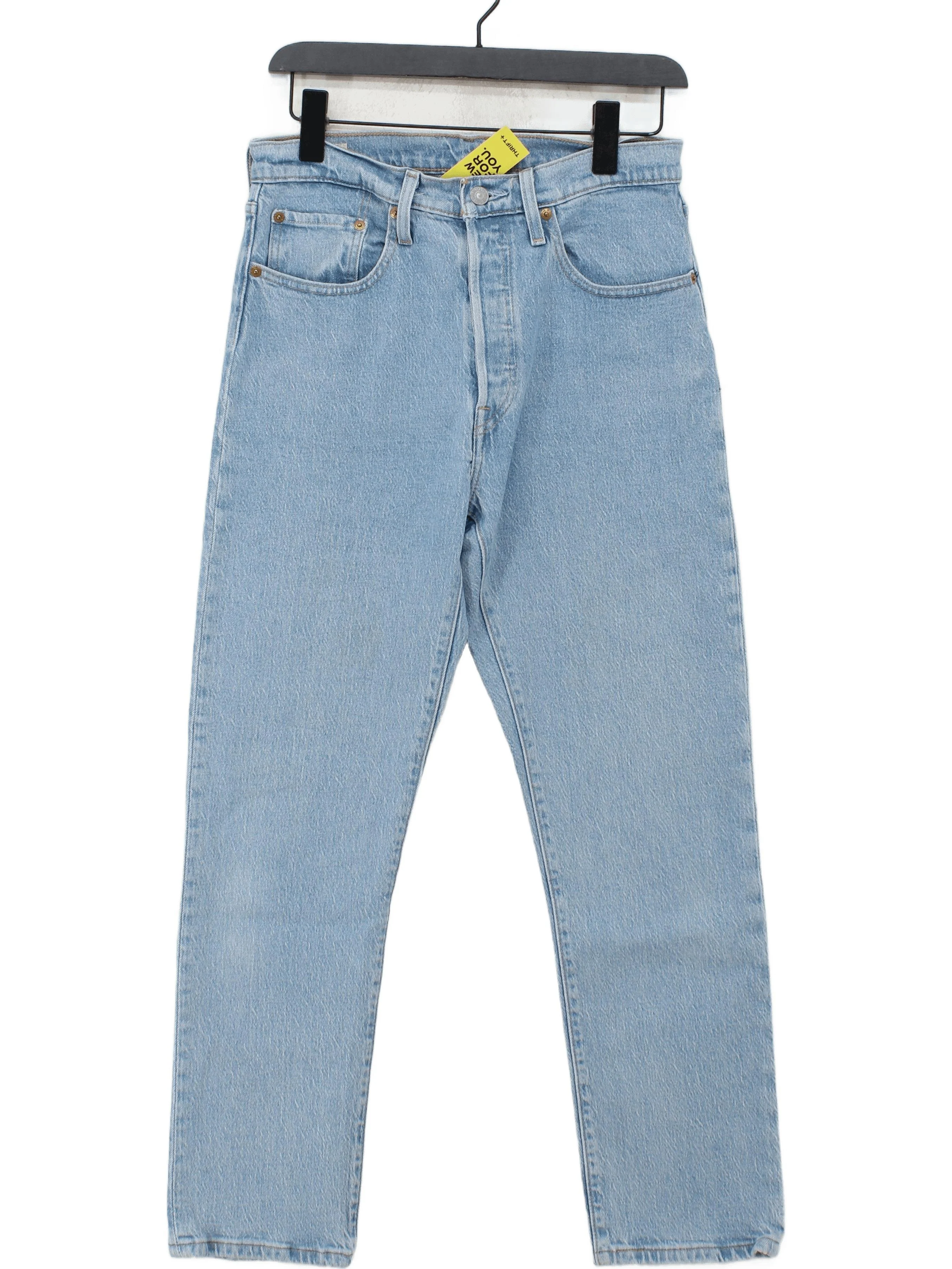 Levi’s Women's Jeans W 28 in; L 30 in Blue Cotton with Elastane Straight
