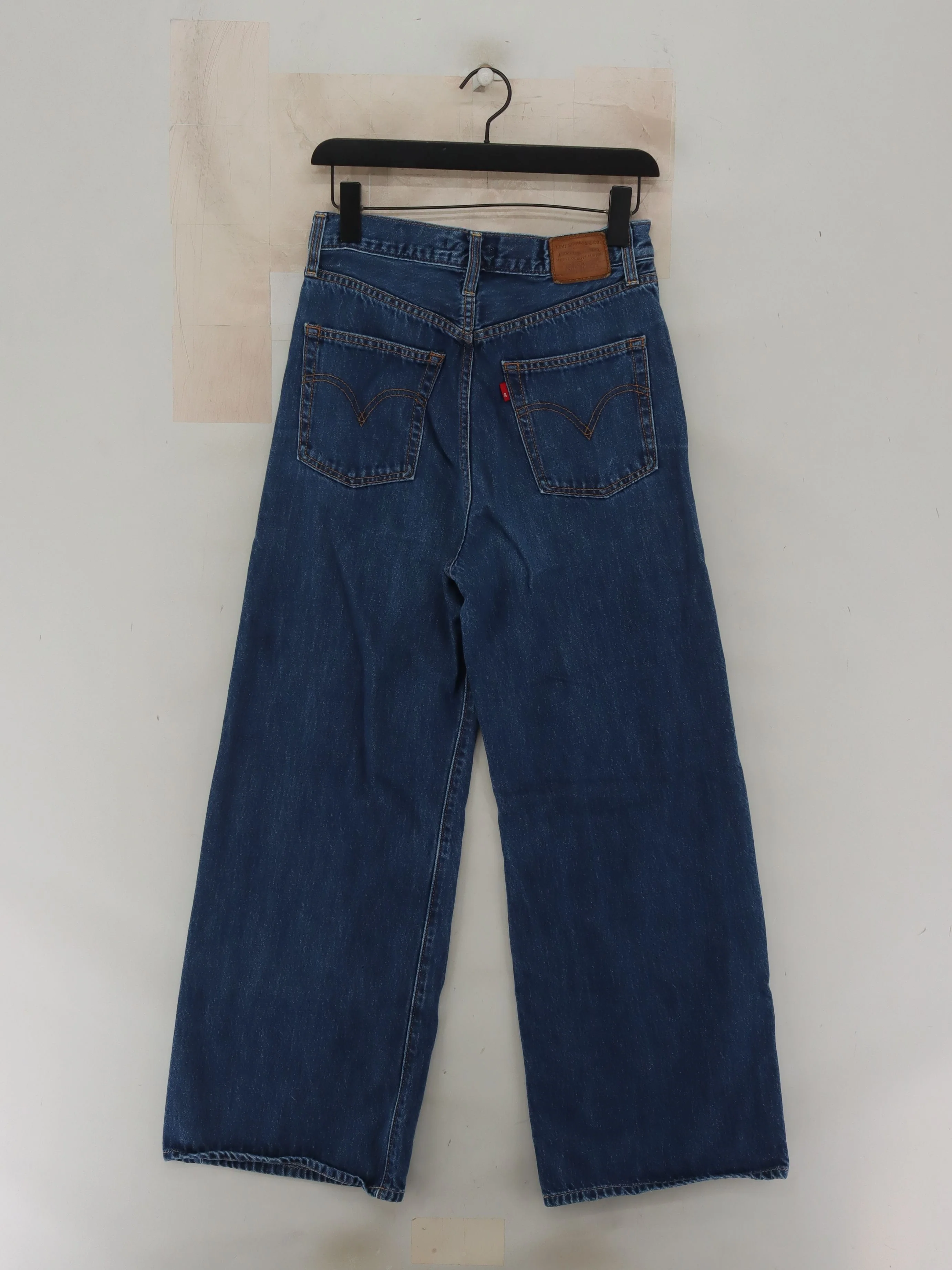 Levi’s Women's Jeans W 30 in Blue 100% Cotton Wide-Leg - Image 2