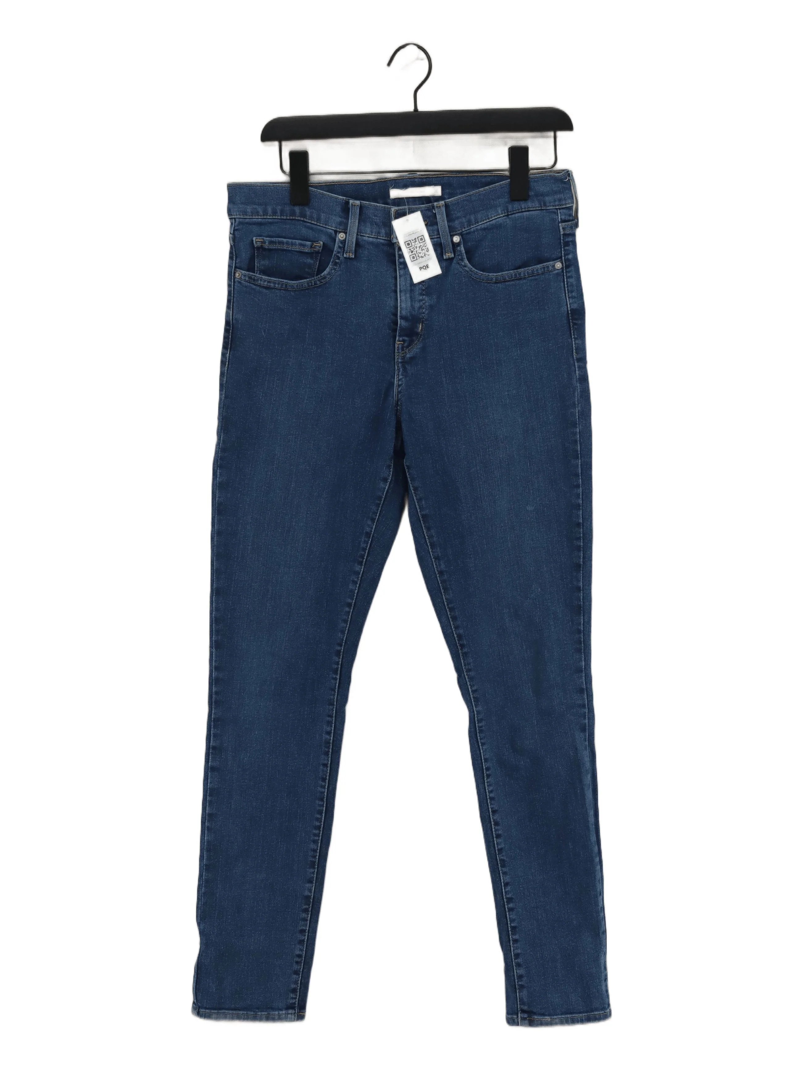 Levi’s Women's Jeans W 30 in Blue Cotton with Polyester, Elastane Skinny