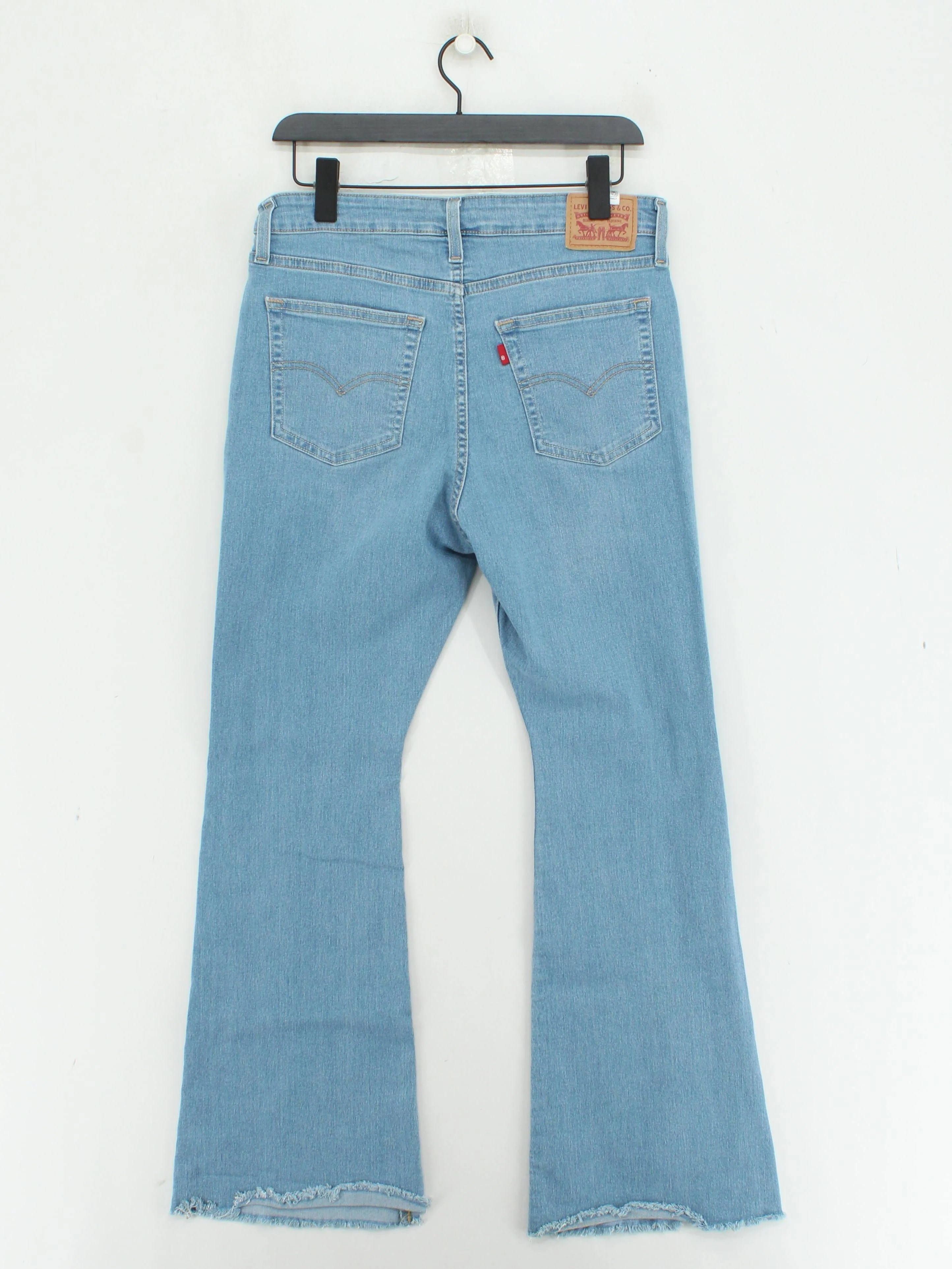 Levi’s Women's Jeans W 31 in Blue Cotton with Polyester, Elastane Flared - Image 2