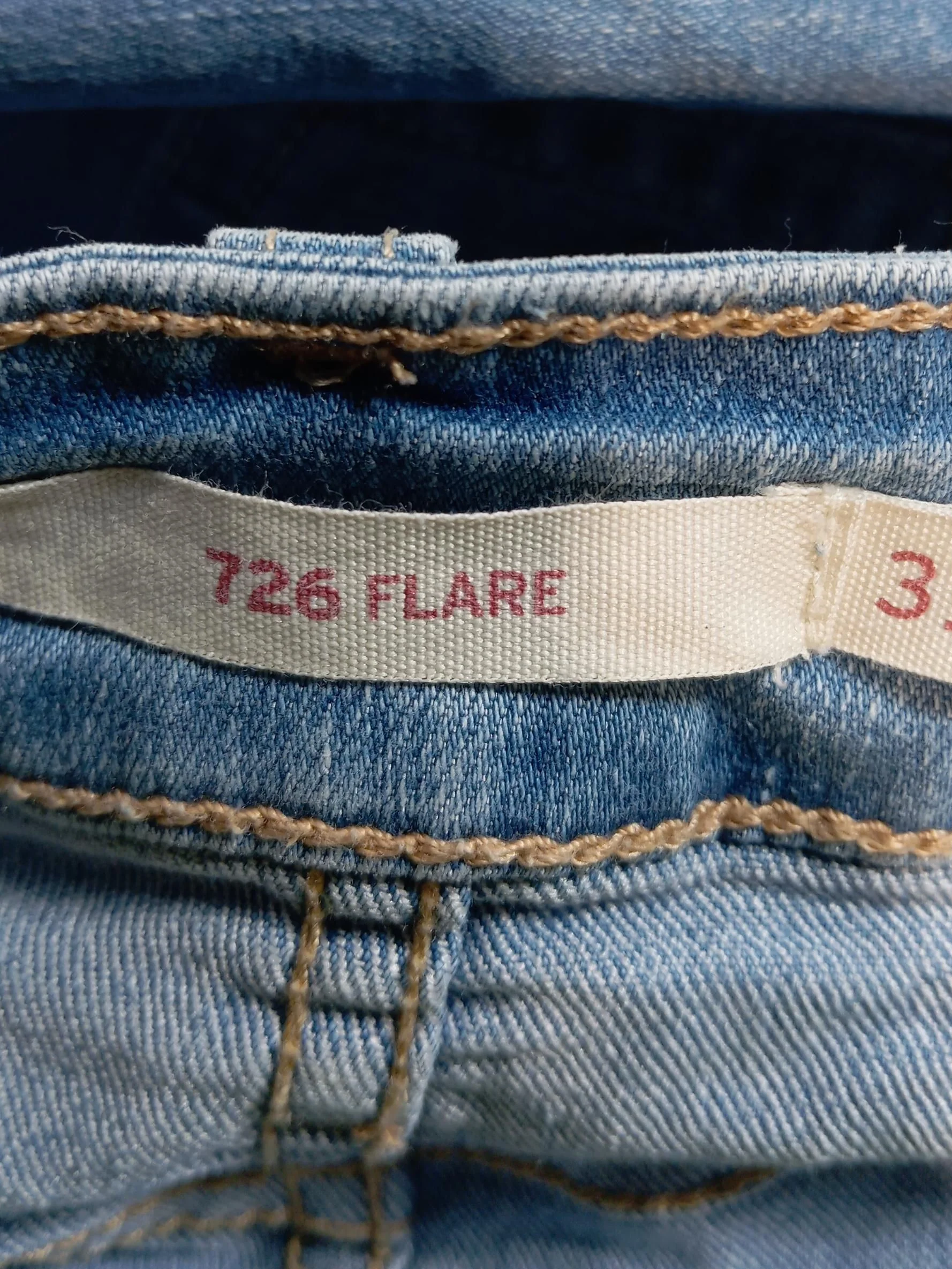 Levi’s Women's Jeans W 31 in Blue Cotton with Polyester, Elastane Flared - Image 5