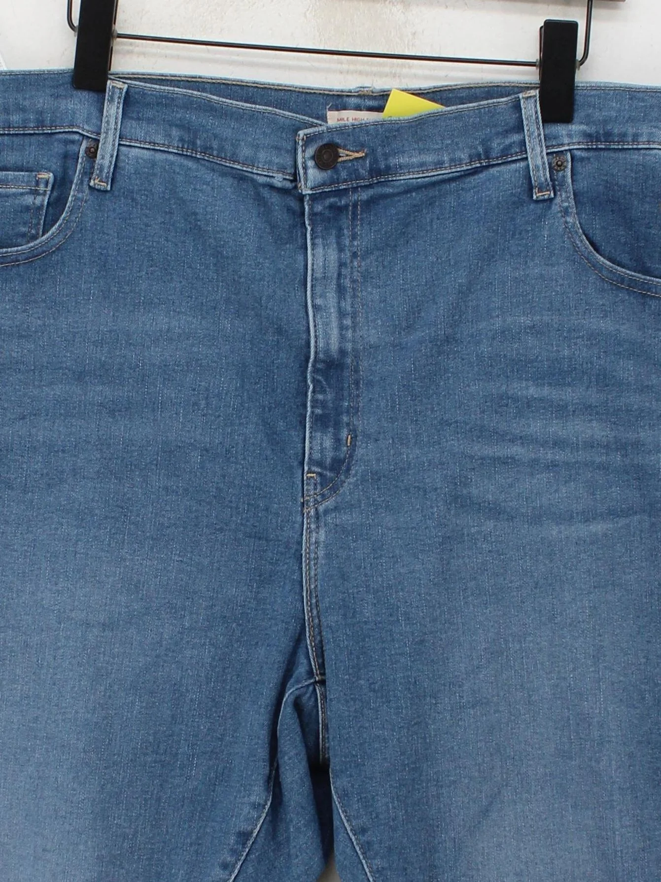 Levi’s Women's Jeans W 48 in Blue Cotton with Polyester, Elastane Skinny - Image 3