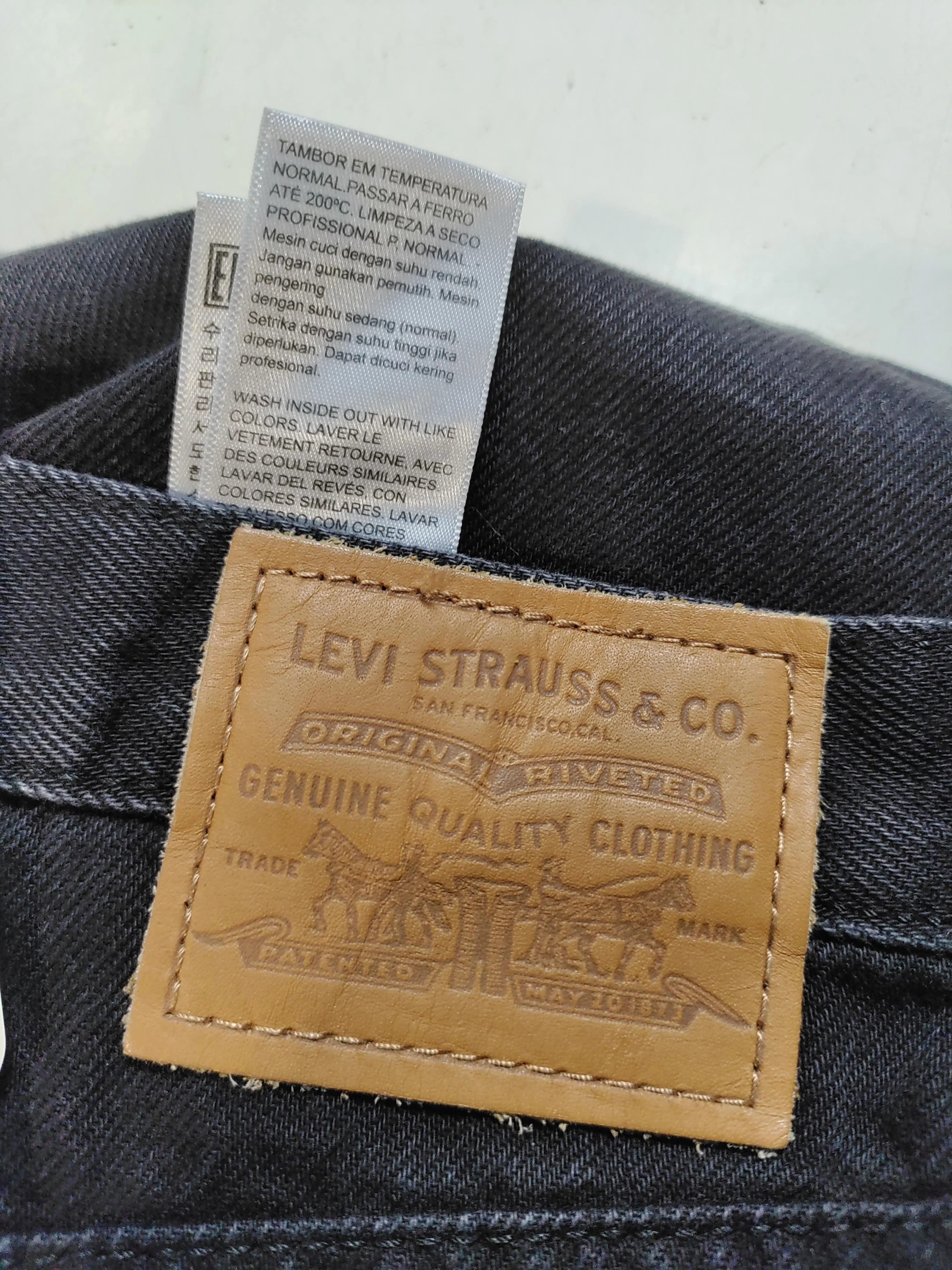 Levi’s Women's Mini Skirt S Black 100% Cotton Short Mini - Image 5