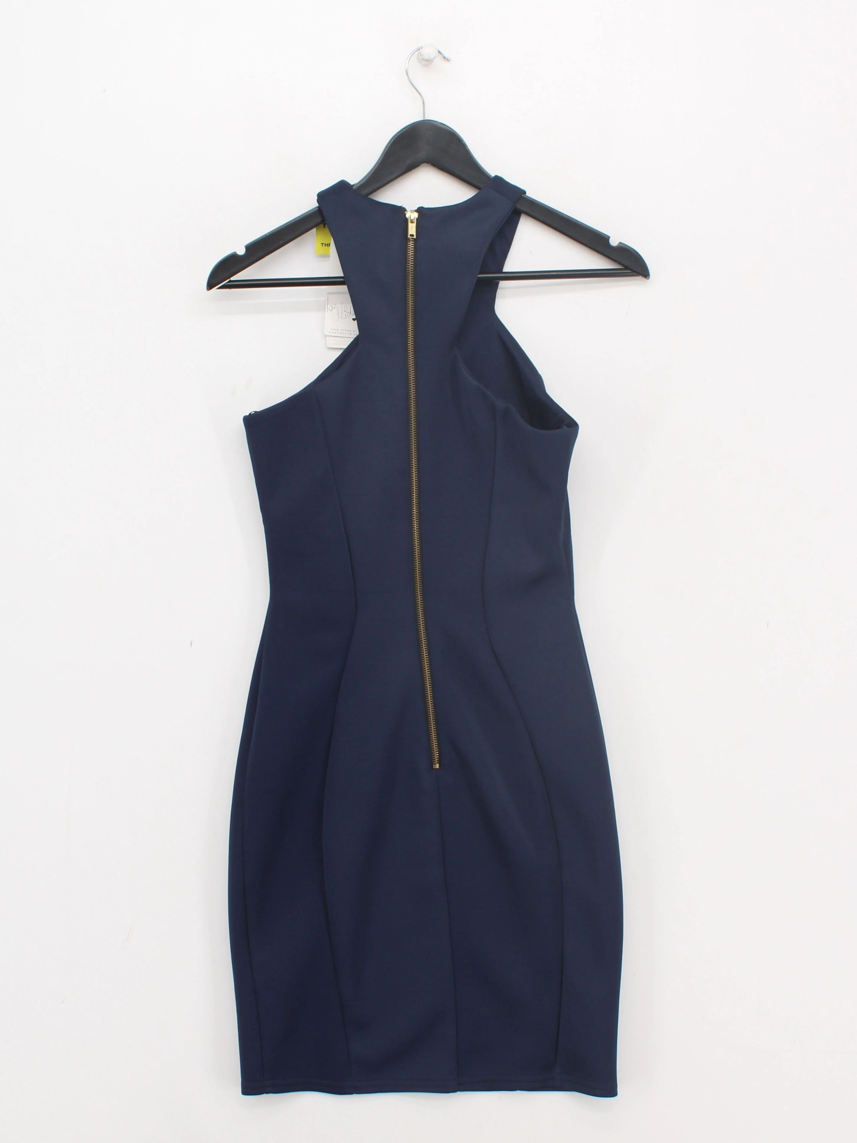 lipsy london Bodycon Mini Dress UK10 in Blue - Image 2