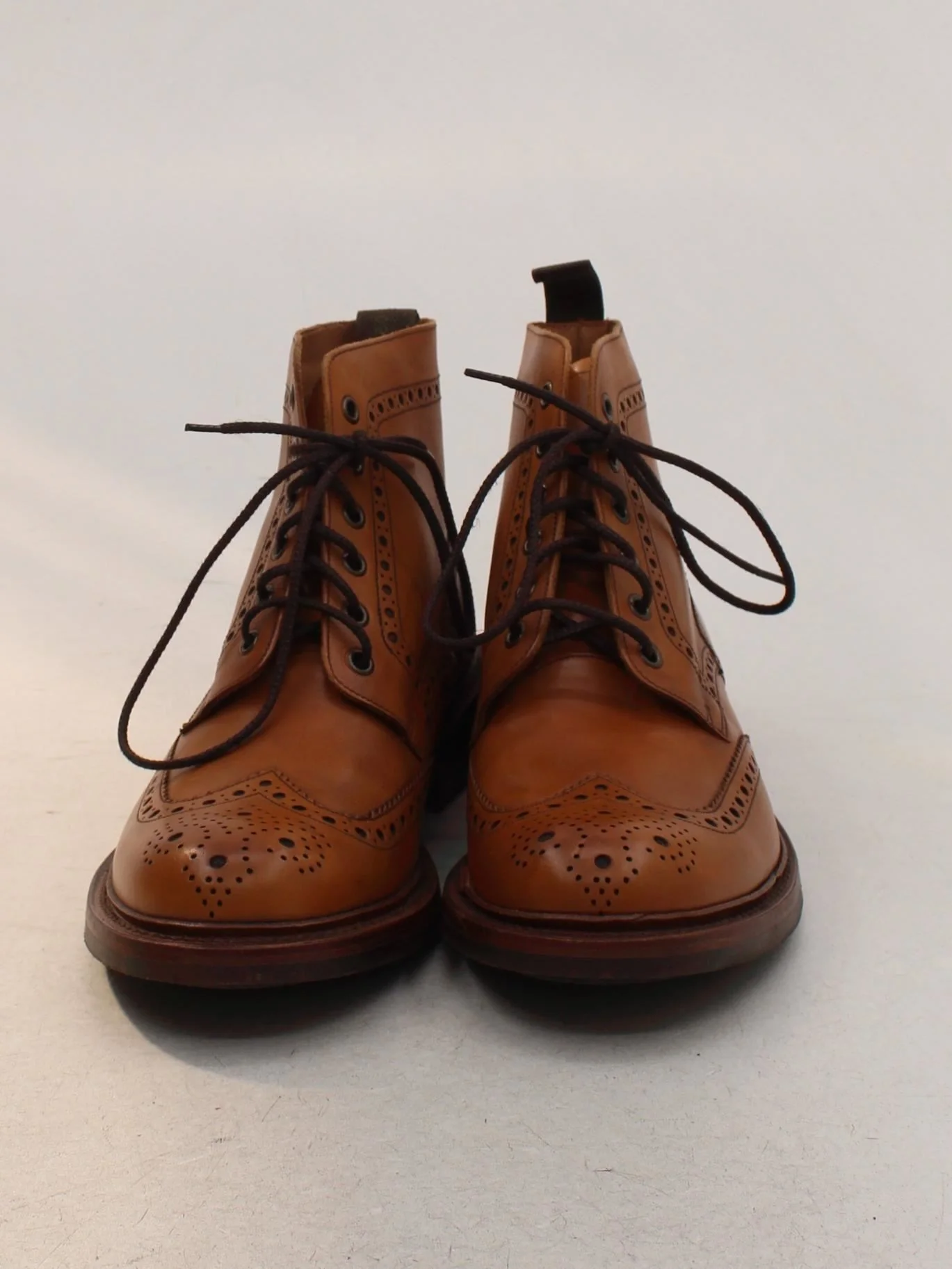 Loake Men's Boots UK 9 Tan 100% Leather Combat - Image 2