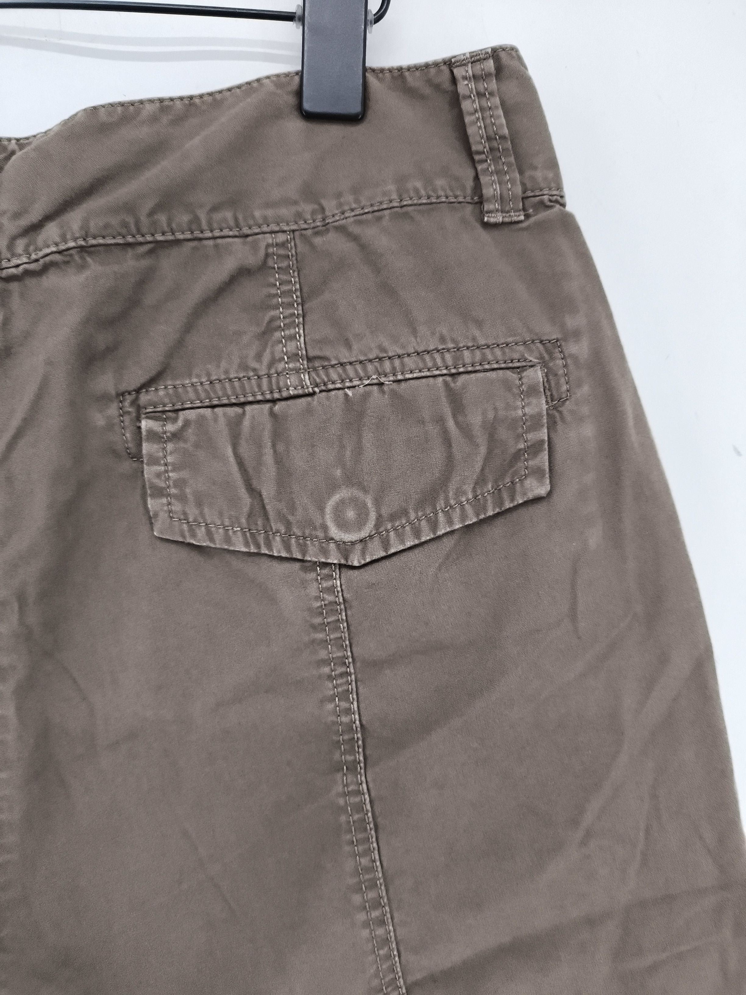 Loft Women's Sports Bottoms UK 10 Brown 100% Cotton Tapered Sweatpants - Image 5