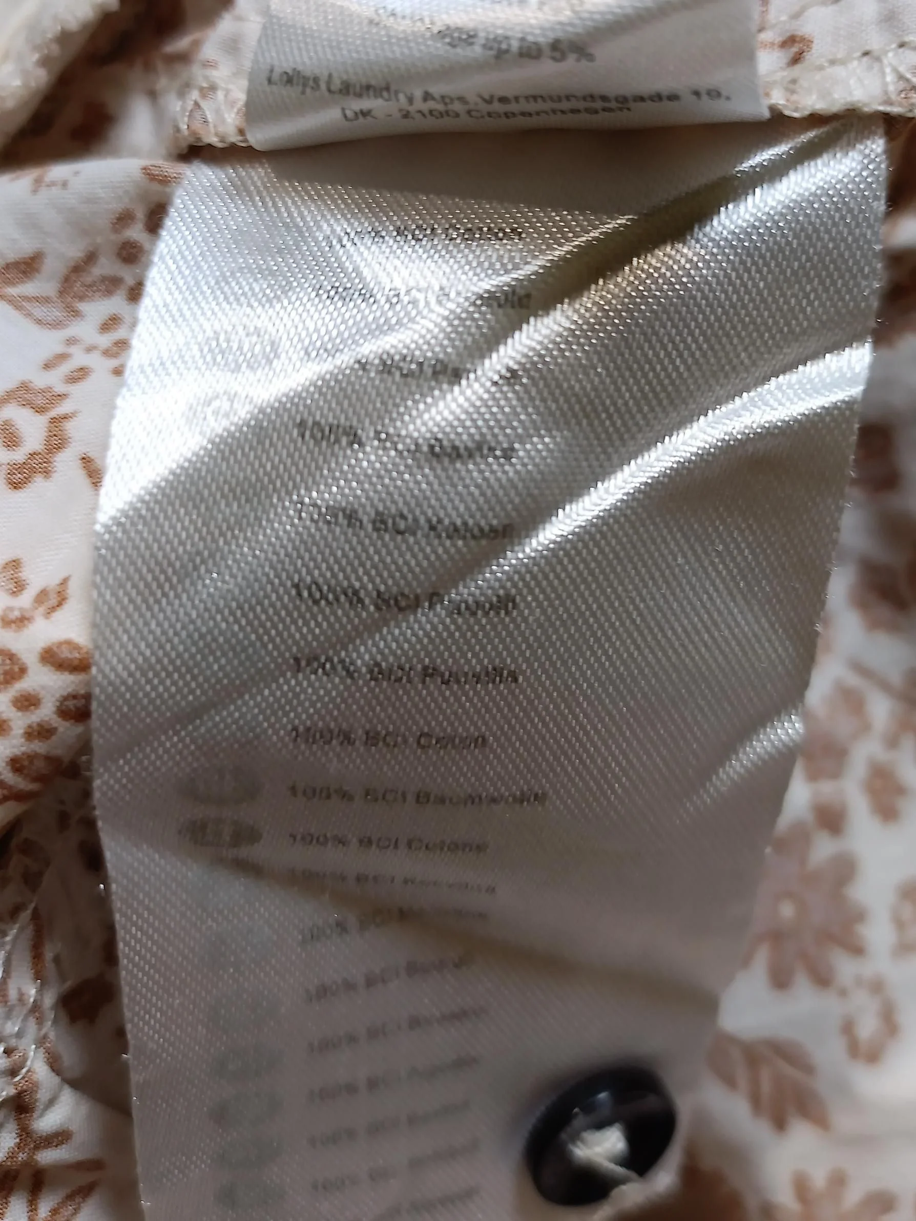 Lollys Laundry Shirt Midi Dress L in Cream - Image 6