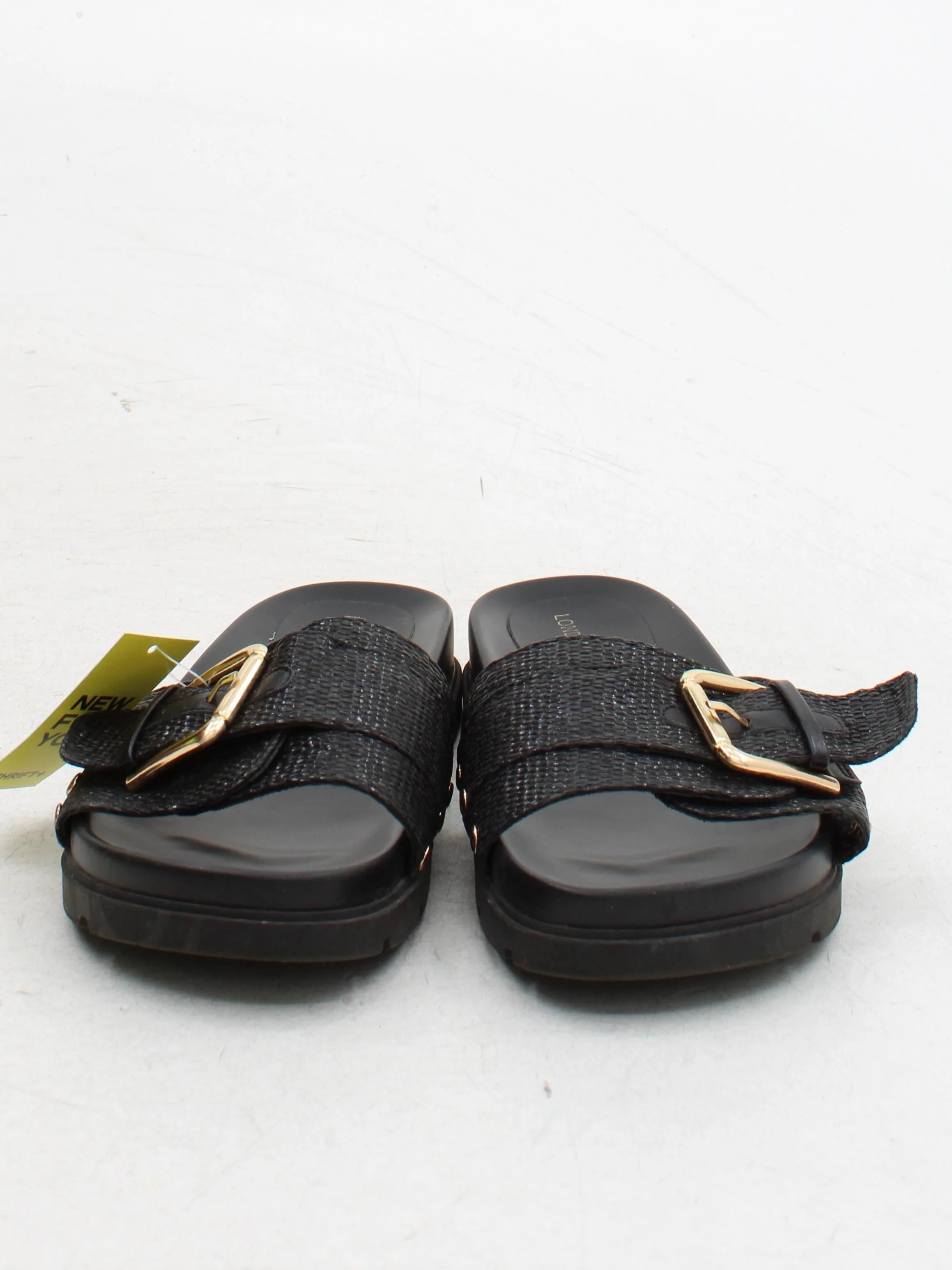 London Rebel Women's Sandals UK 6.5 Black 100% Other Slider - Image 2