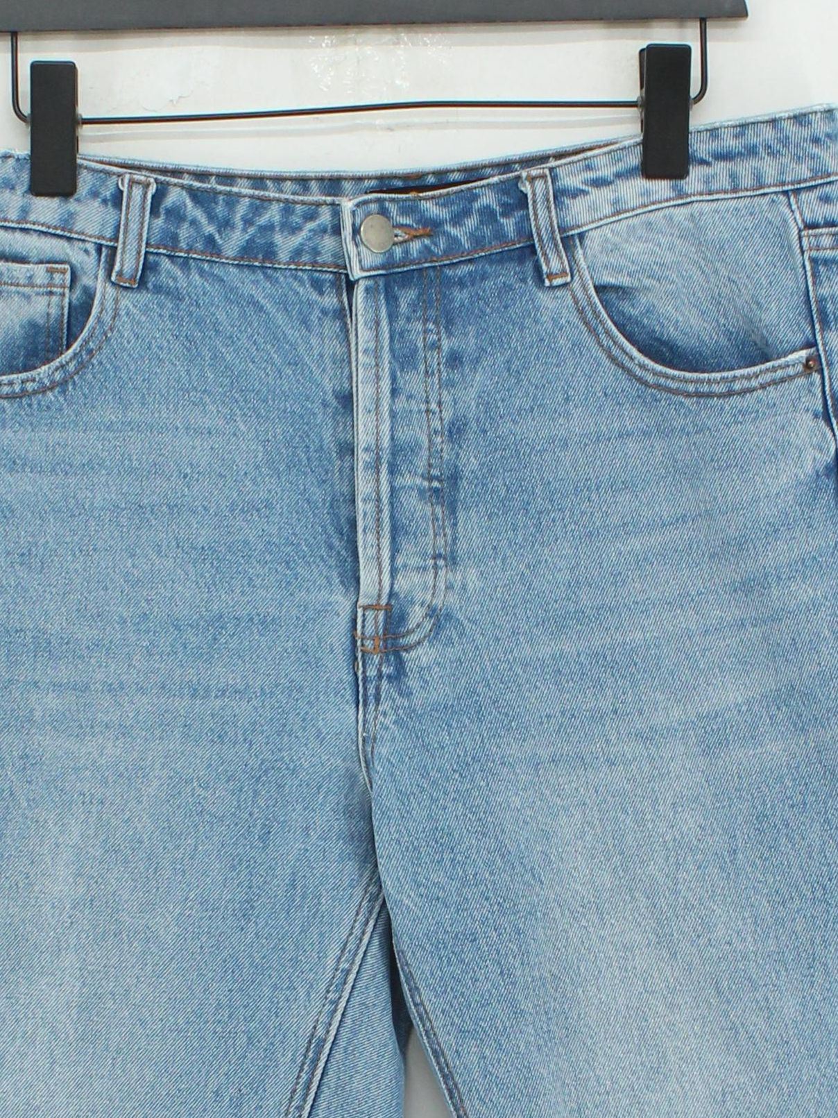 LTS - Long Tall Sally Women's Jeans UK 14 Blue 100% Cotton Straight - Image 3