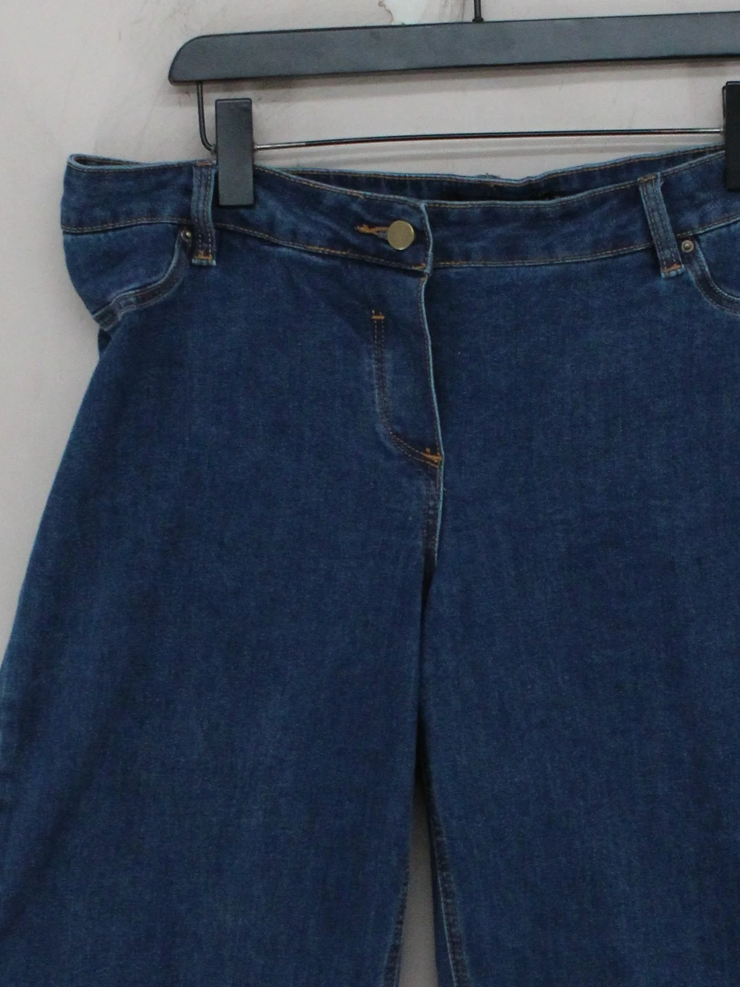 LTS - Long Tall Sally Women's Jeans UK 14 Blue Cotton - Image 3
