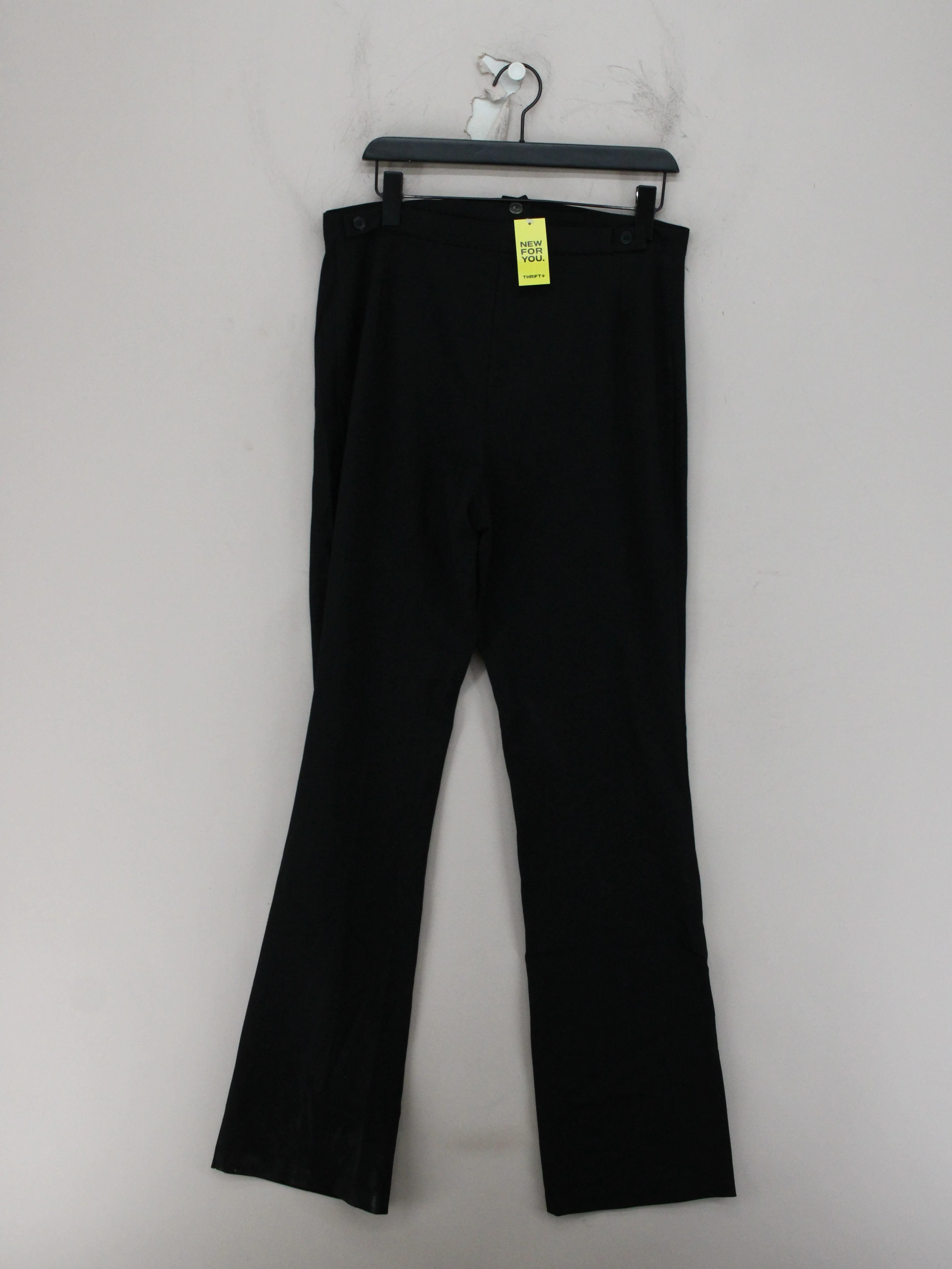 LTS - Long Tall Sally Women's Trousers UK 18 Black 100% Other Straight Chino - Image 2
