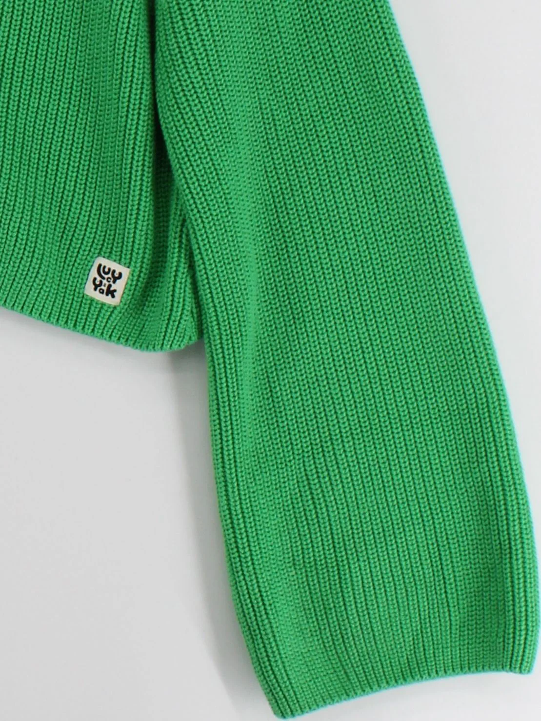 Lucy & Yak Women's Cardigan M Green 100% Cotton V-Neck Cardigan - Image 4