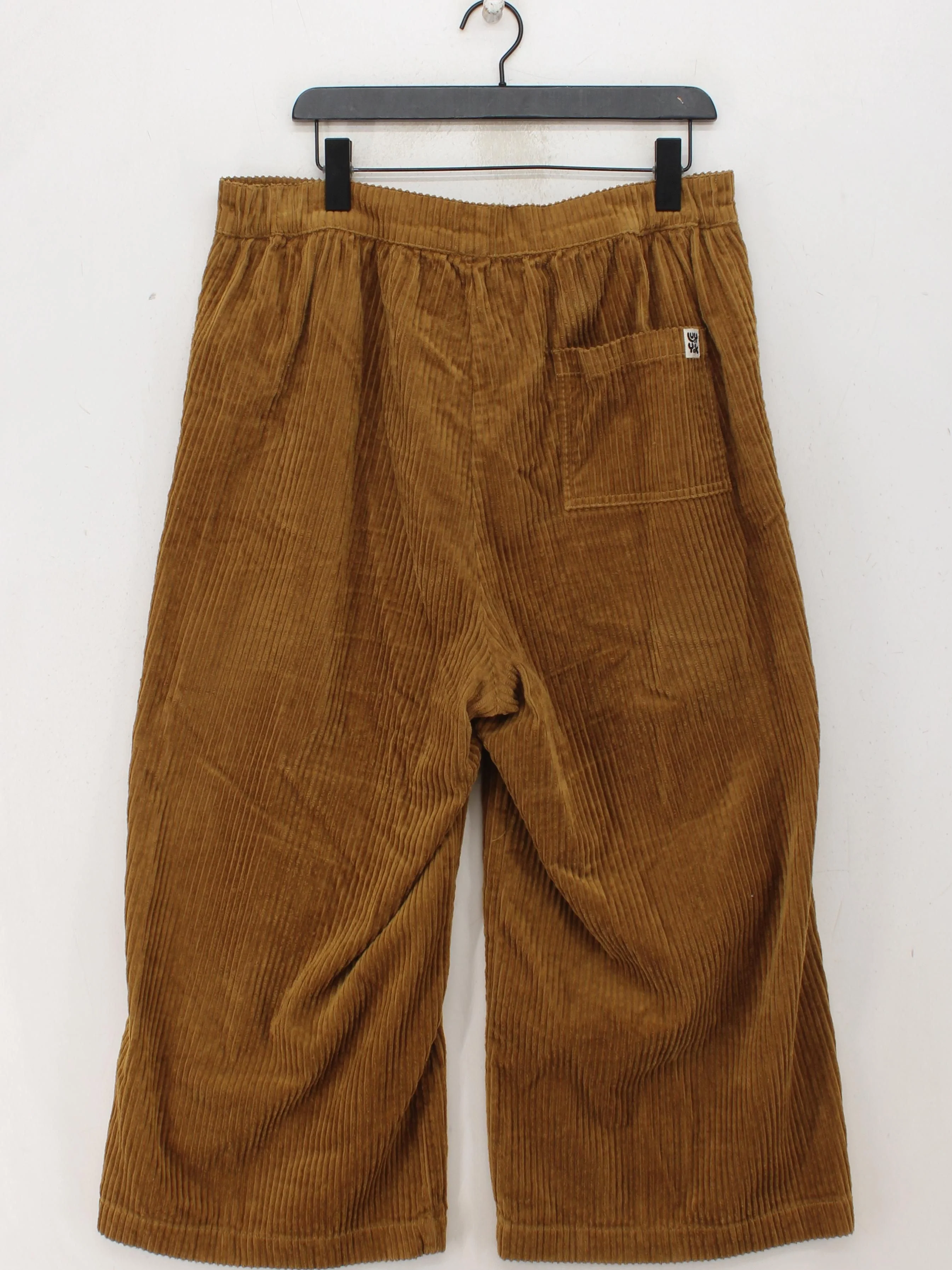 Lucy & Yak Women's Trousers UK 34 Brown 100% Cotton Wide-Leg Chino - Image 2
