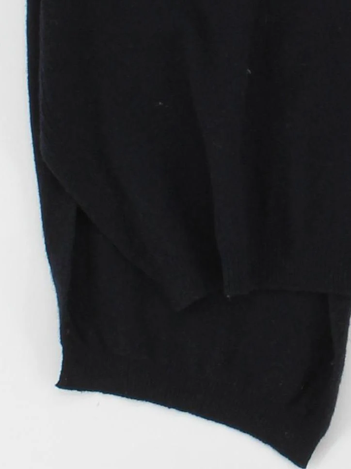 Luella Women's Jumper M Black Graphic 100% Cashmere Crew Neck Vest - Image 4