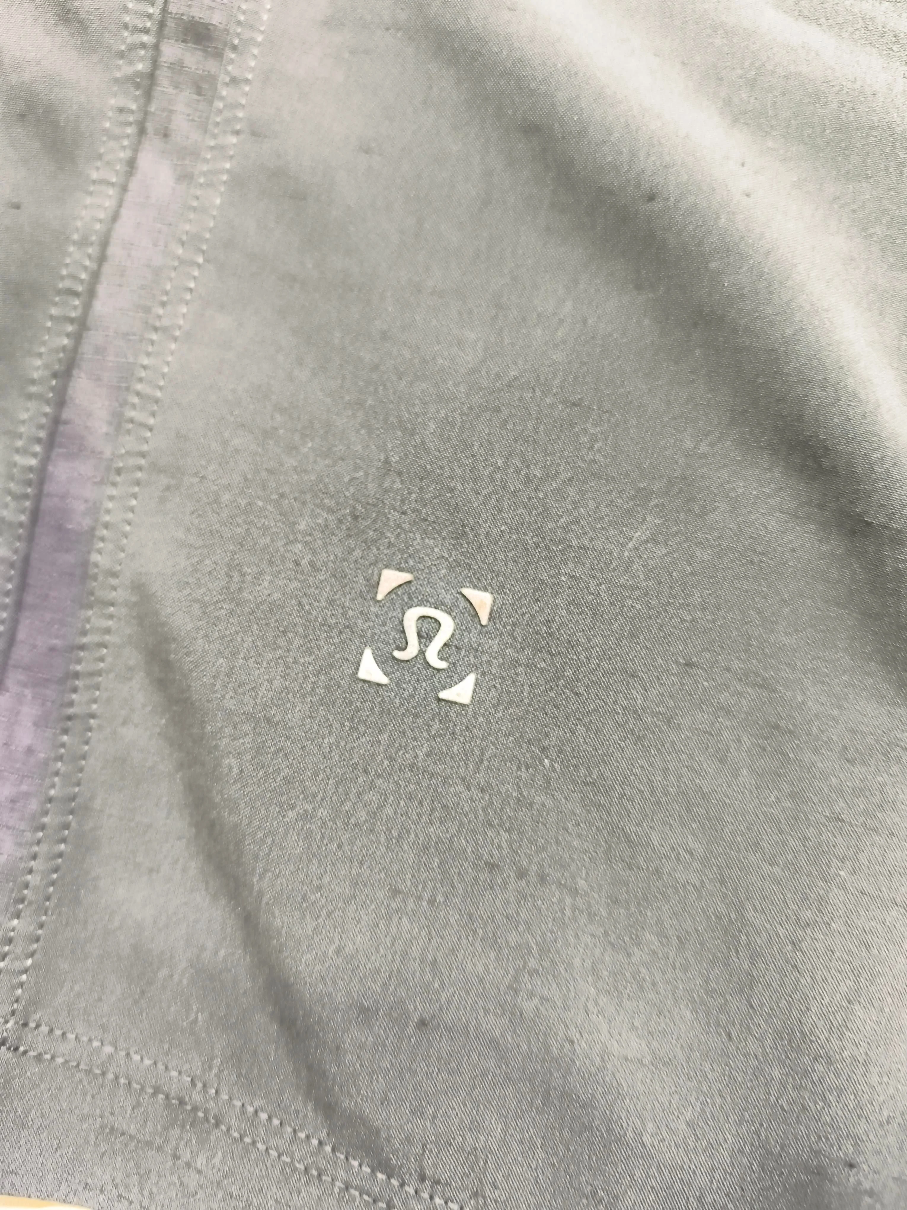 Lululemon Men's Shorts W 32 in Grey 100% Other Sweat - Image 5