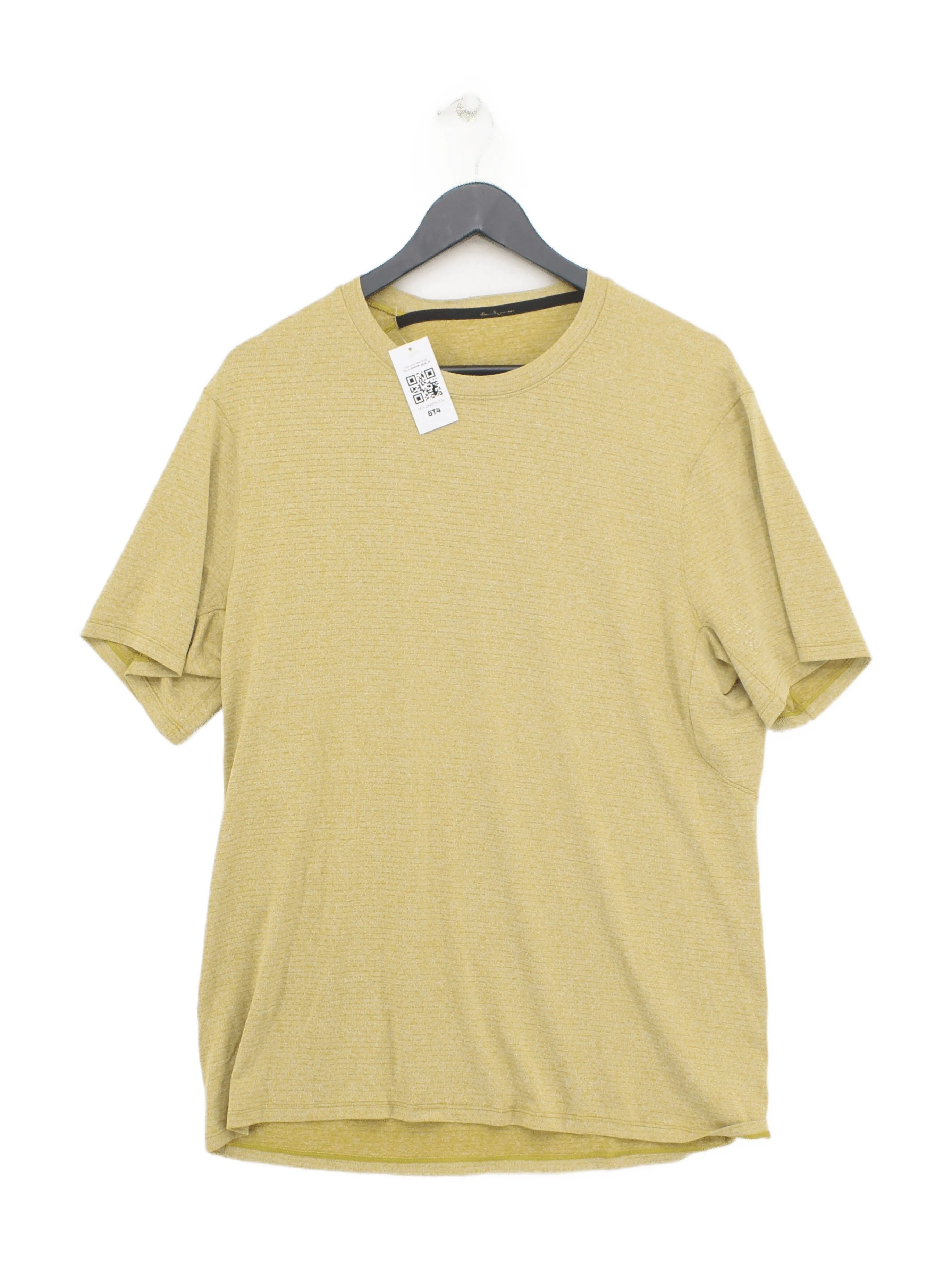 Lululemon Men's T-Shirt XL Yellow 100% Other Basic