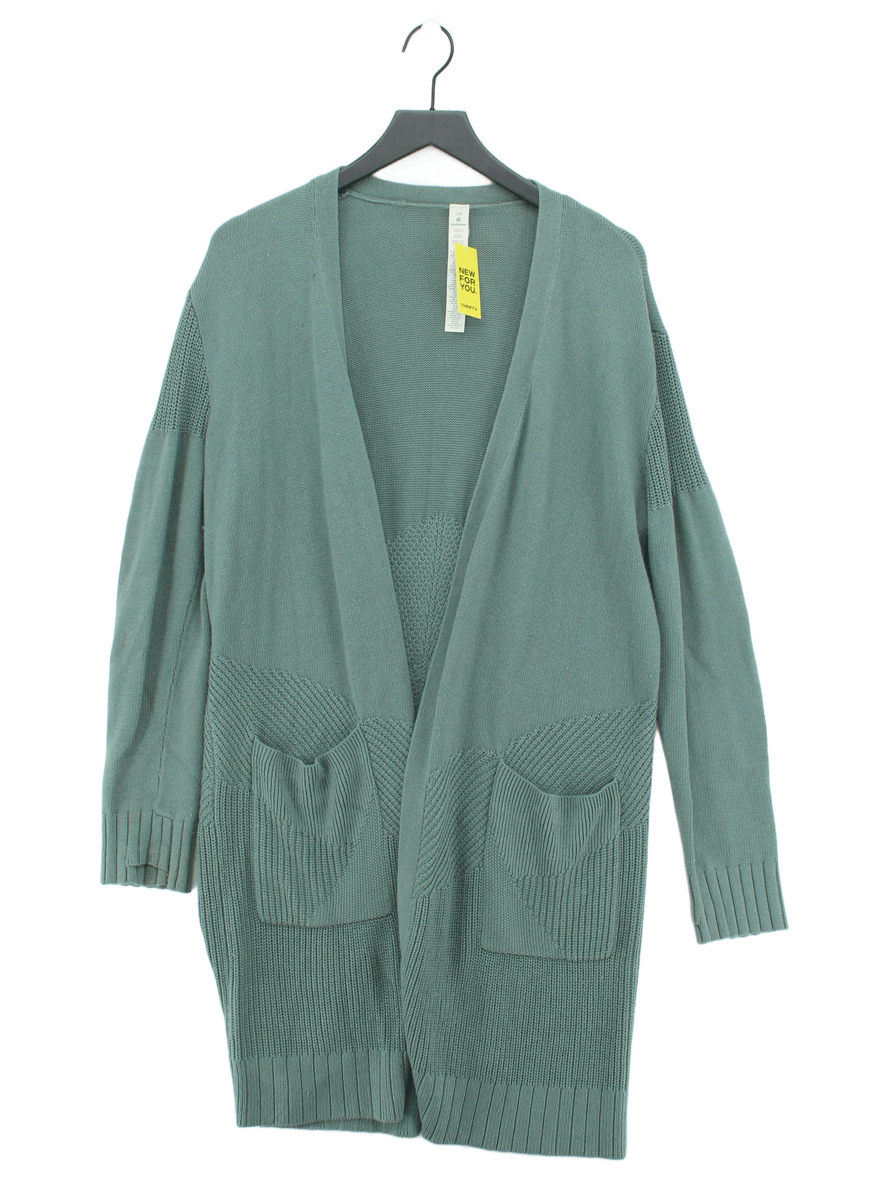 Lululemon Women's Cardigan L Green Viscose