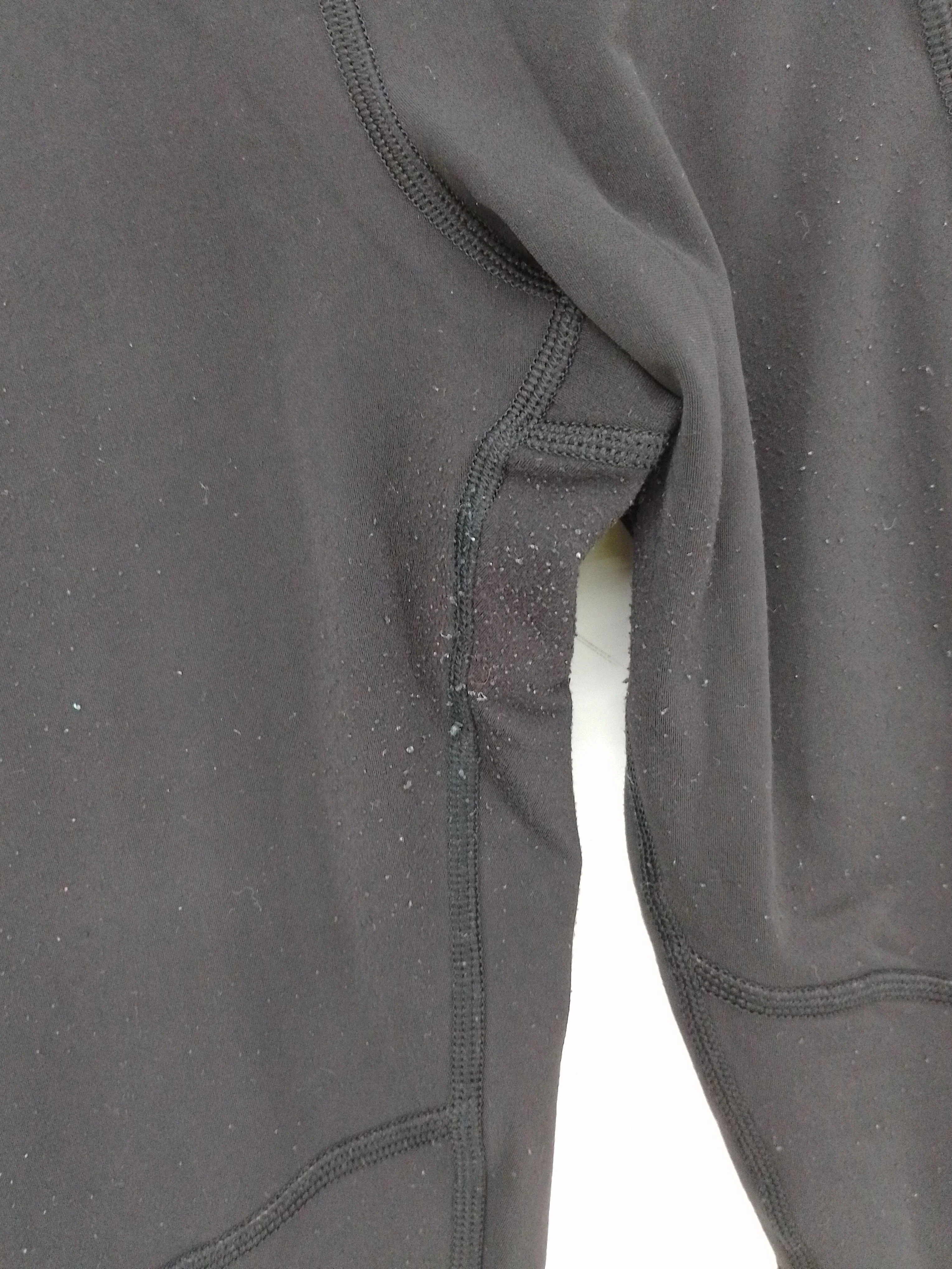 Lululemon Women's Leggings UK 10 Black 100% Other Cropped - Image 5