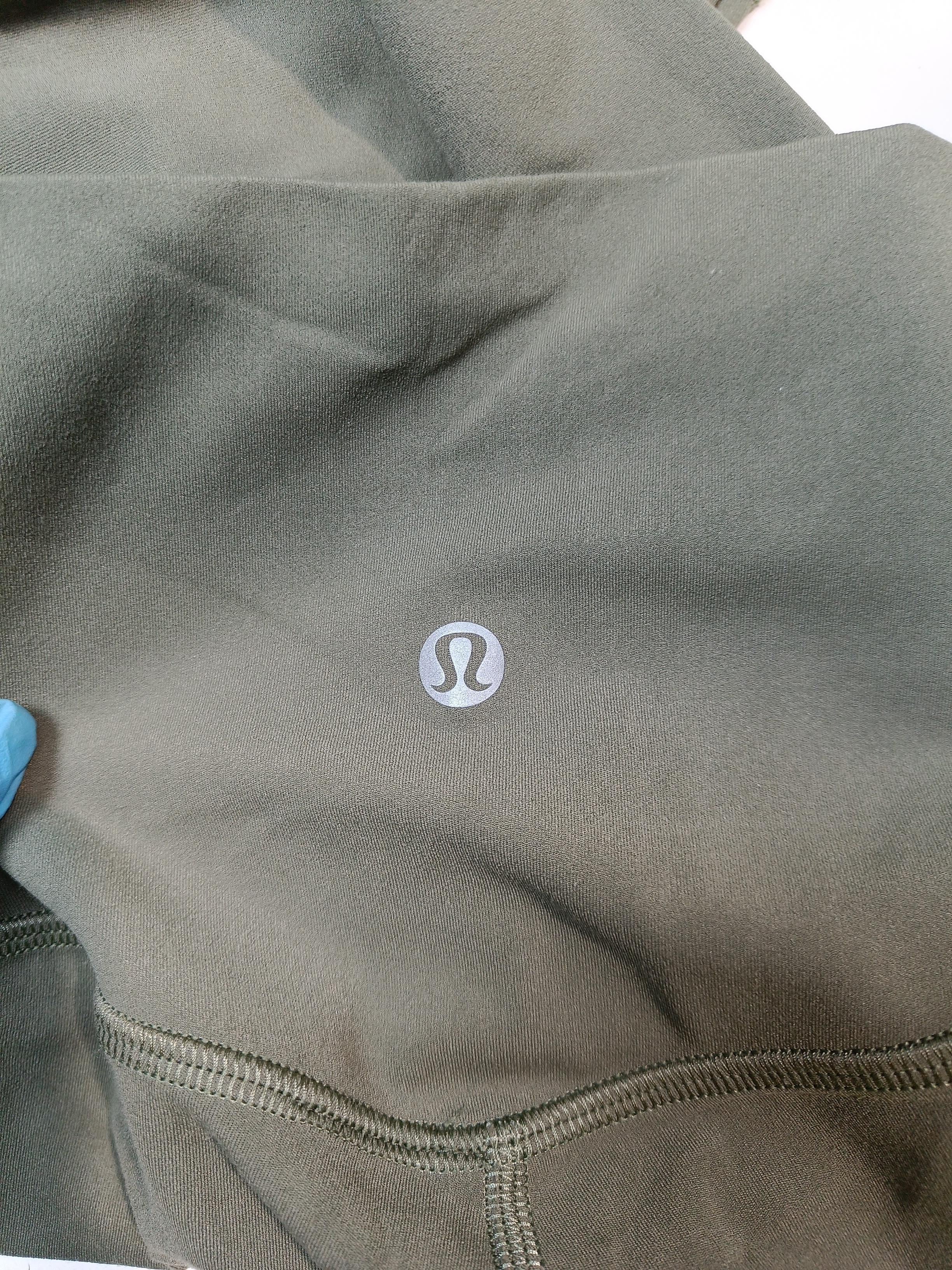 Lululemon Women's Leggings XS Green Nylon with Lyocell Modal, Elastane Cropped - Image 5
