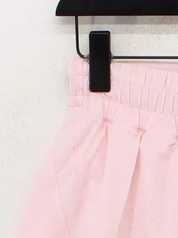 Lululemon Women's Shorts W 25 in Pink Polyester with Elastane Mom - Image 4