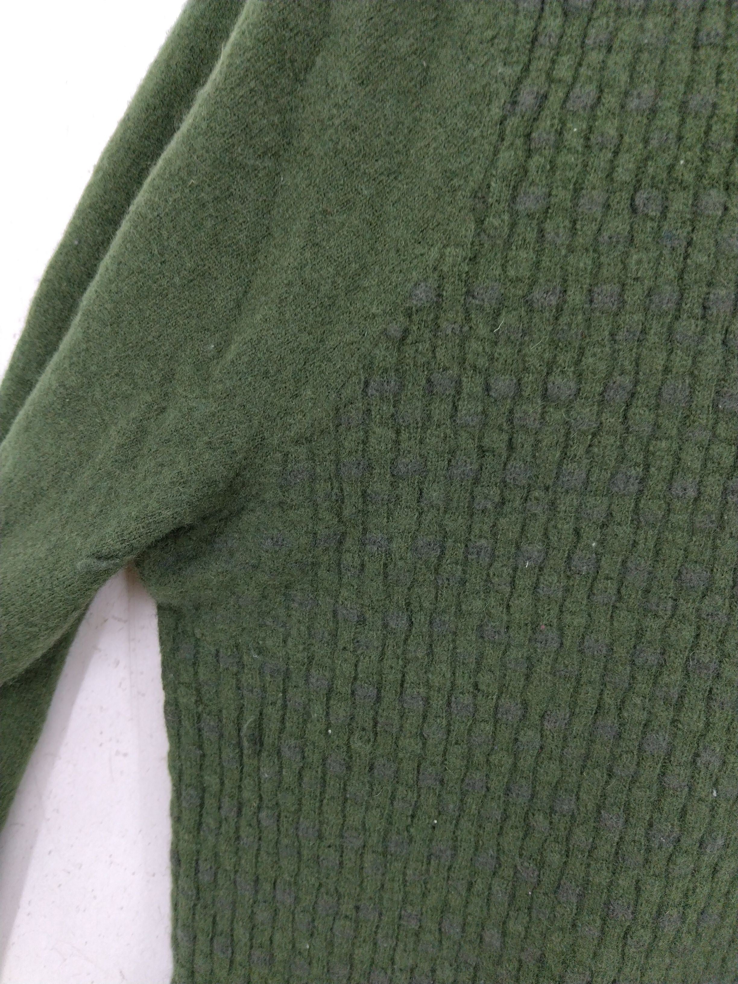 Lyle & Scott Men's Jumper XL Green Wool with Nylon Crew Neck Pullover - Image 5