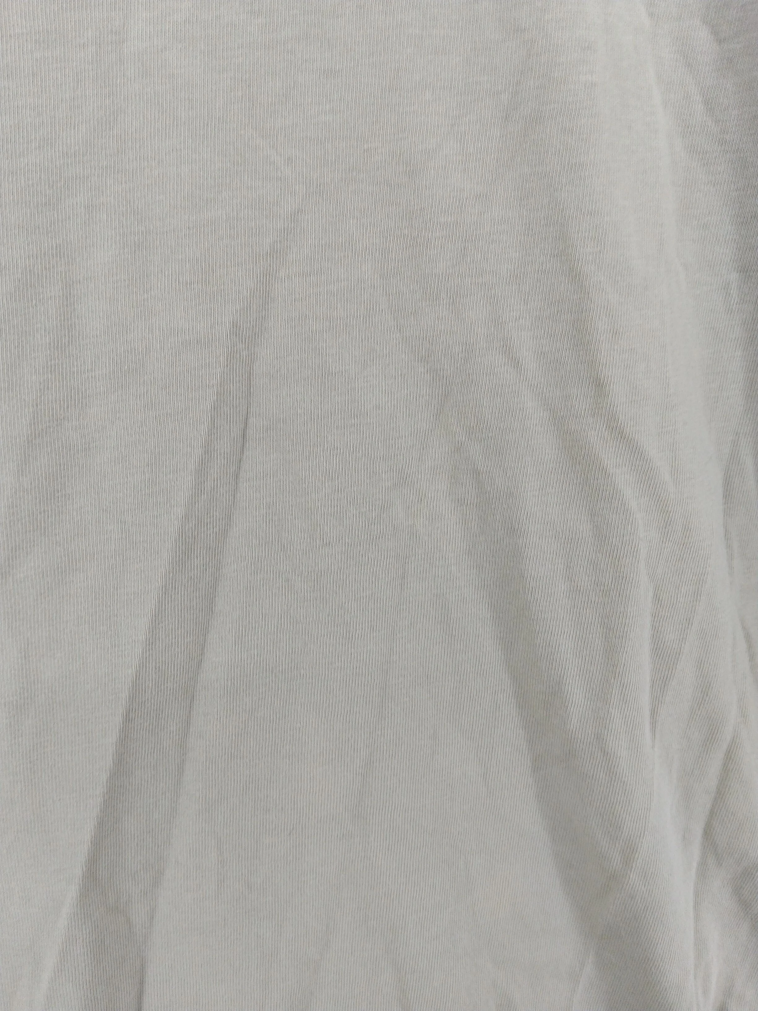 Lyle & Scott Men's T-Shirt L Cream 100% Cotton Basic - Image 5
