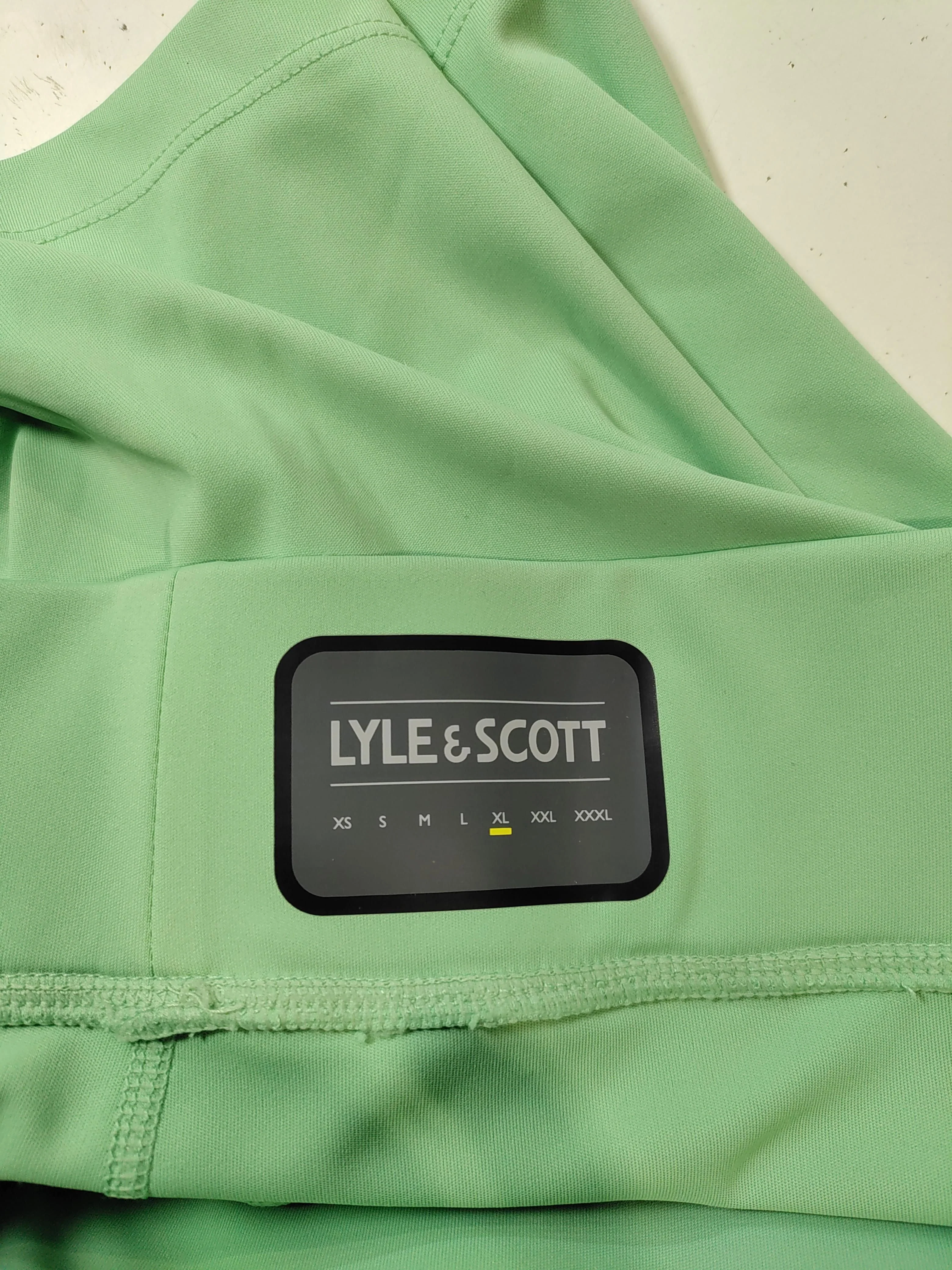 Lyle & Scott Women's Shorts XL Green 100% Other Sweat - Image 5