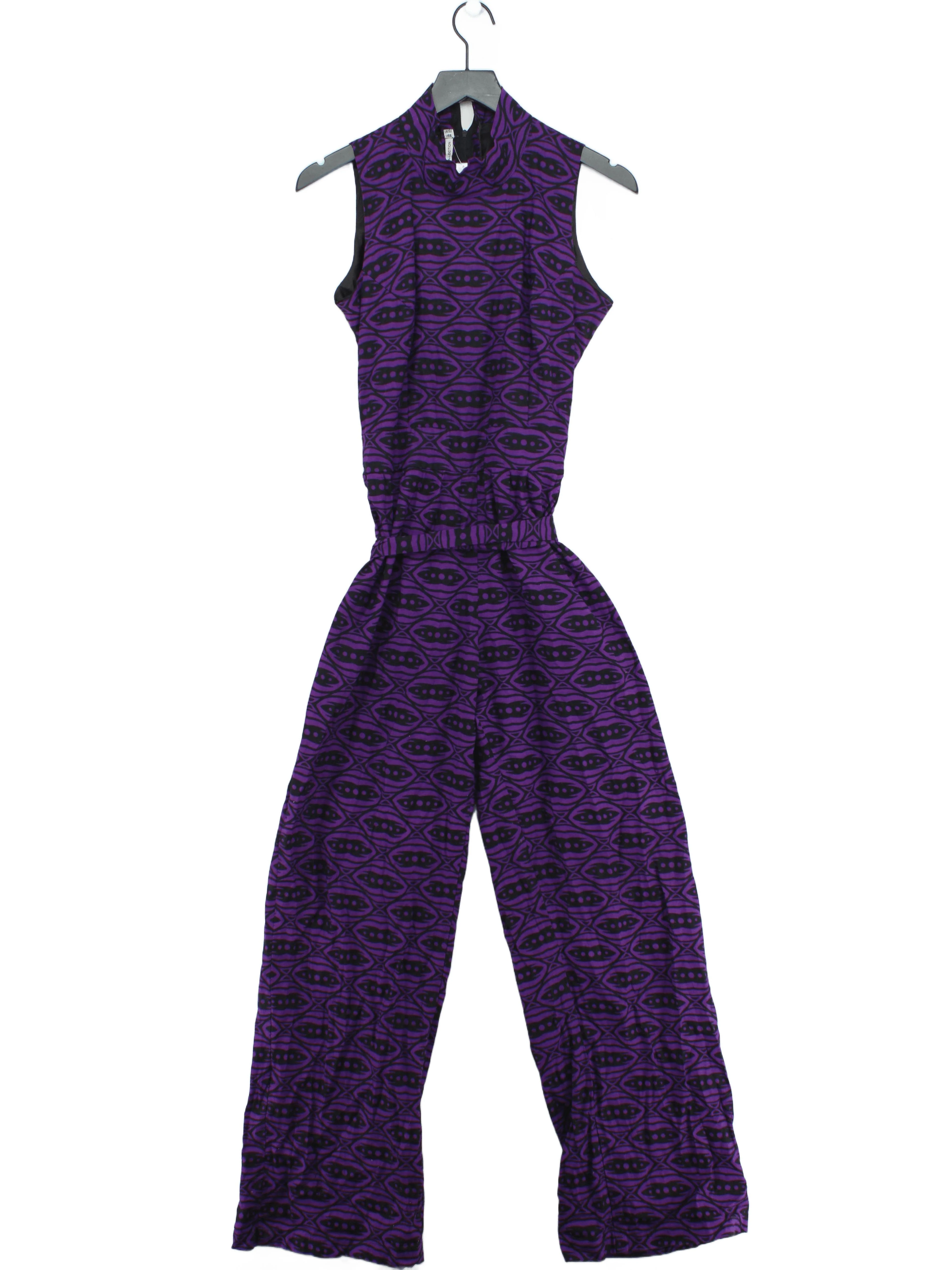 M.A.DKOLLECTION Women's Jumpsuit UK 10 Purple 100% Other Jumpsuit
