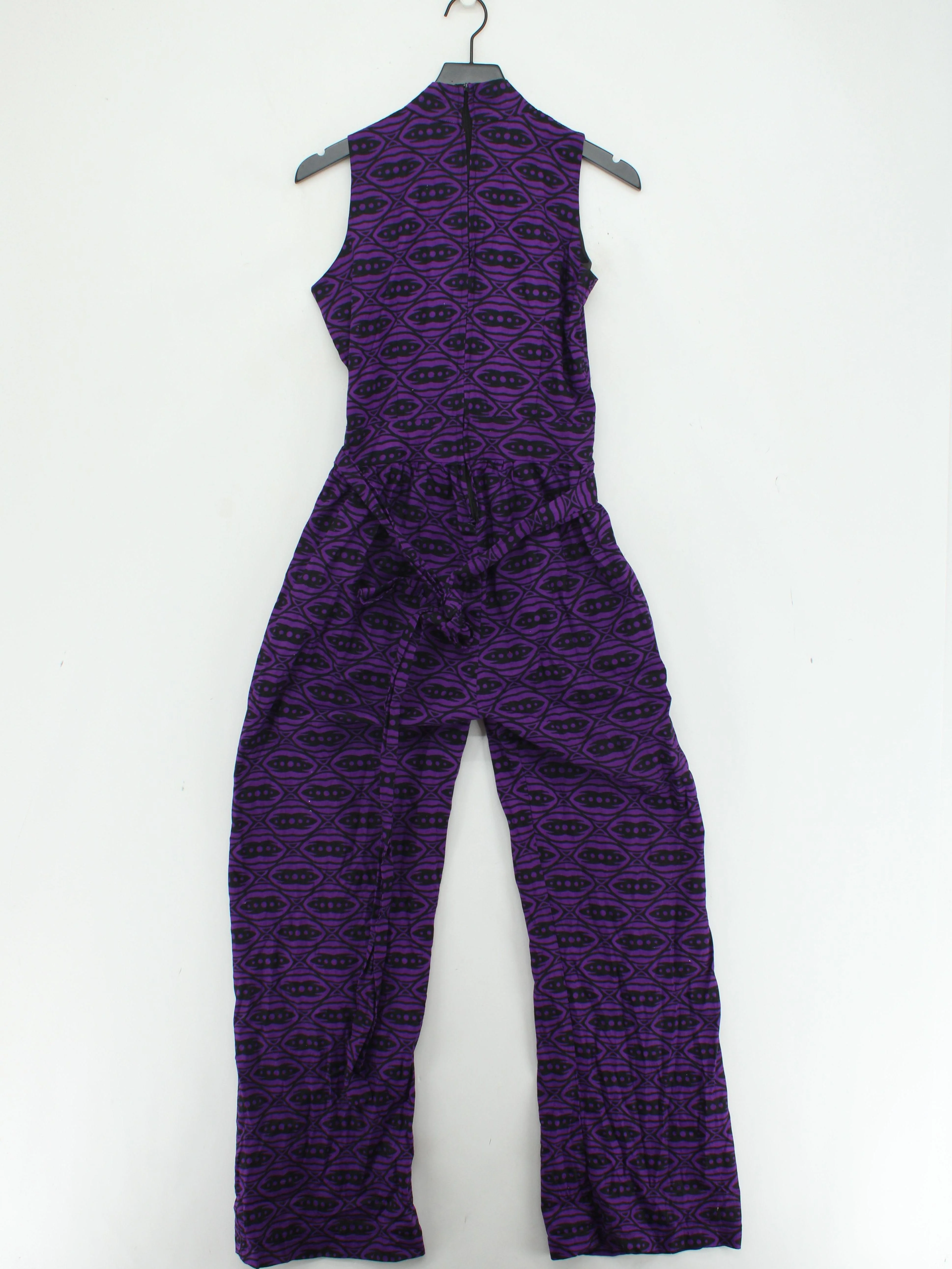 M.A.DKOLLECTION Women's Jumpsuit UK 10 Purple 100% Other Jumpsuit - Image 2
