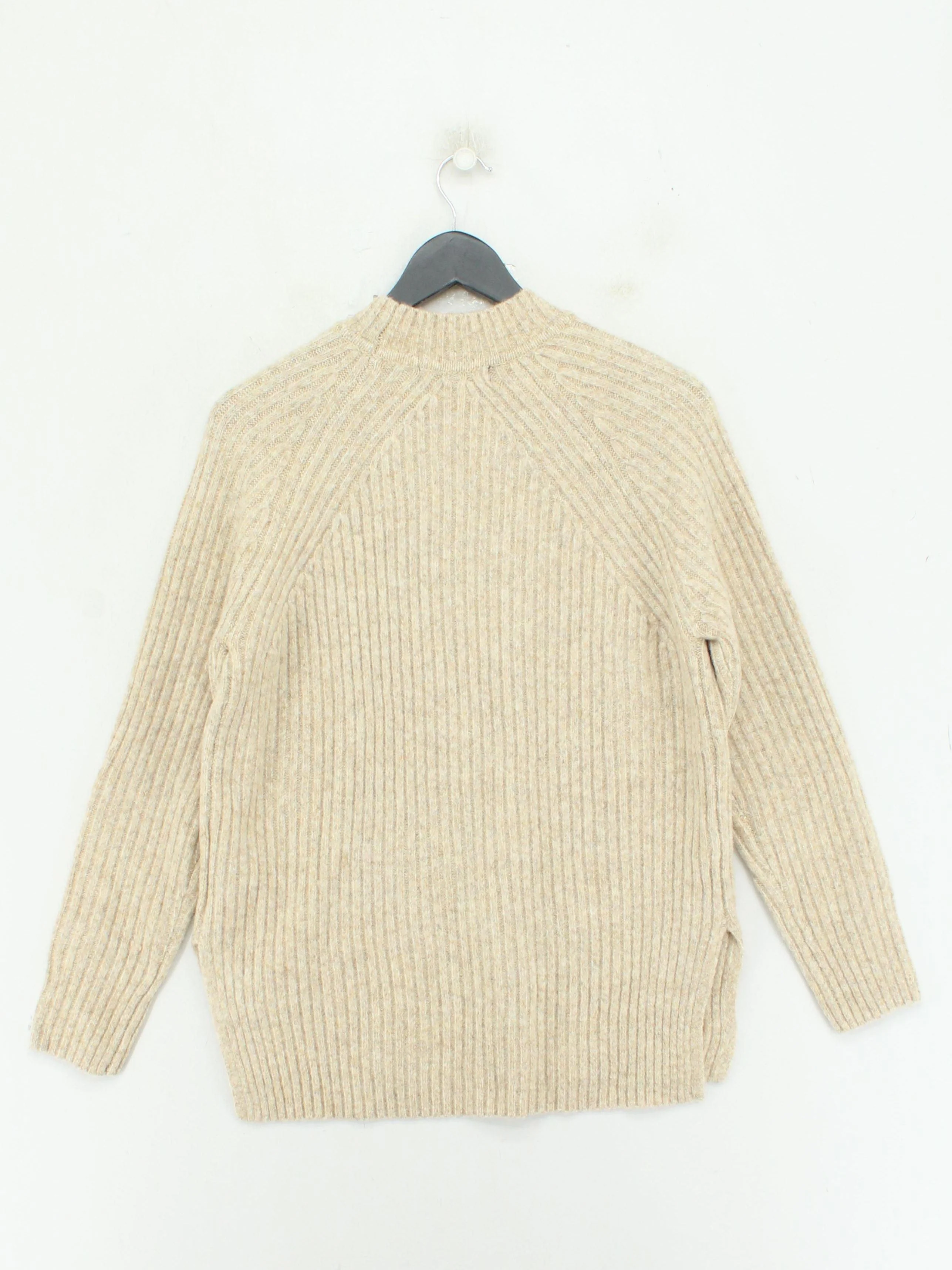 M&S Men's Jumper S Cream Polyamide with Polyester, Acrylic, Wool Pullover - Image 2