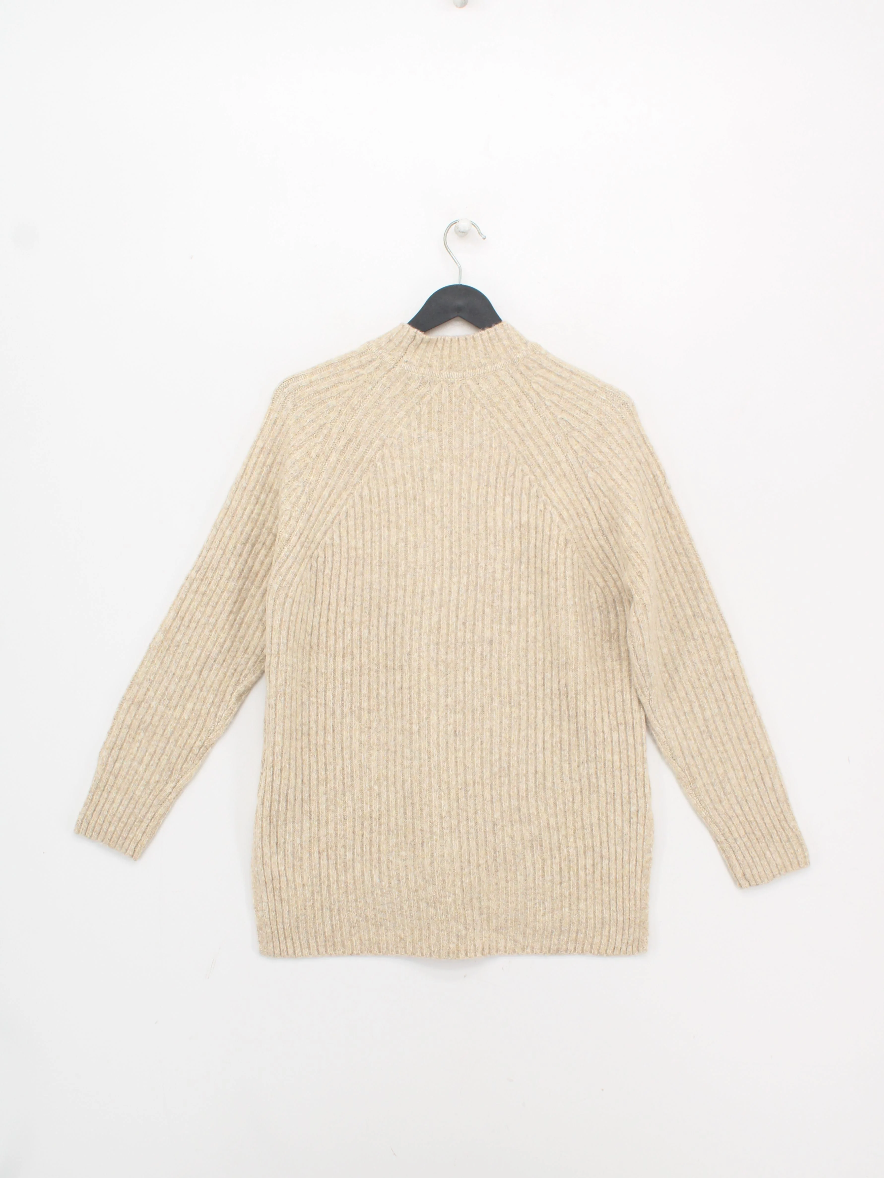 M&S Men's Jumper S Tan Polyamide with Polyester, Acrylic, Wool Pullover - Image 2
