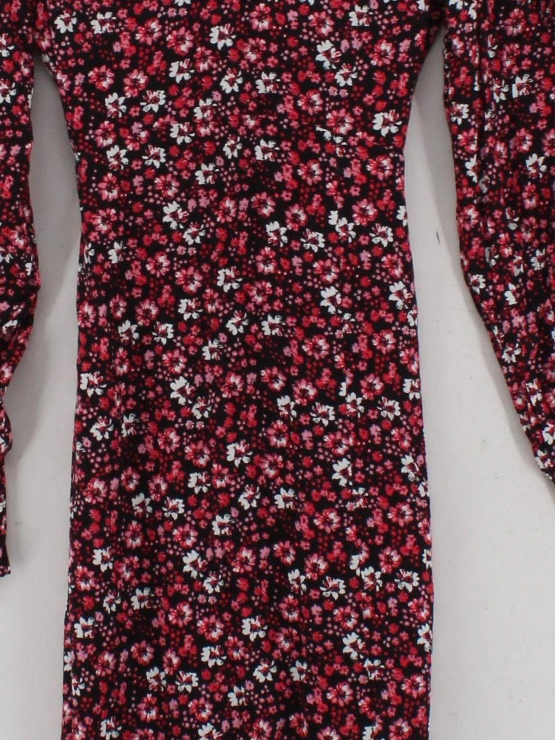 M&S Shirt Midi Dress UK6 in Multi - Image 3
