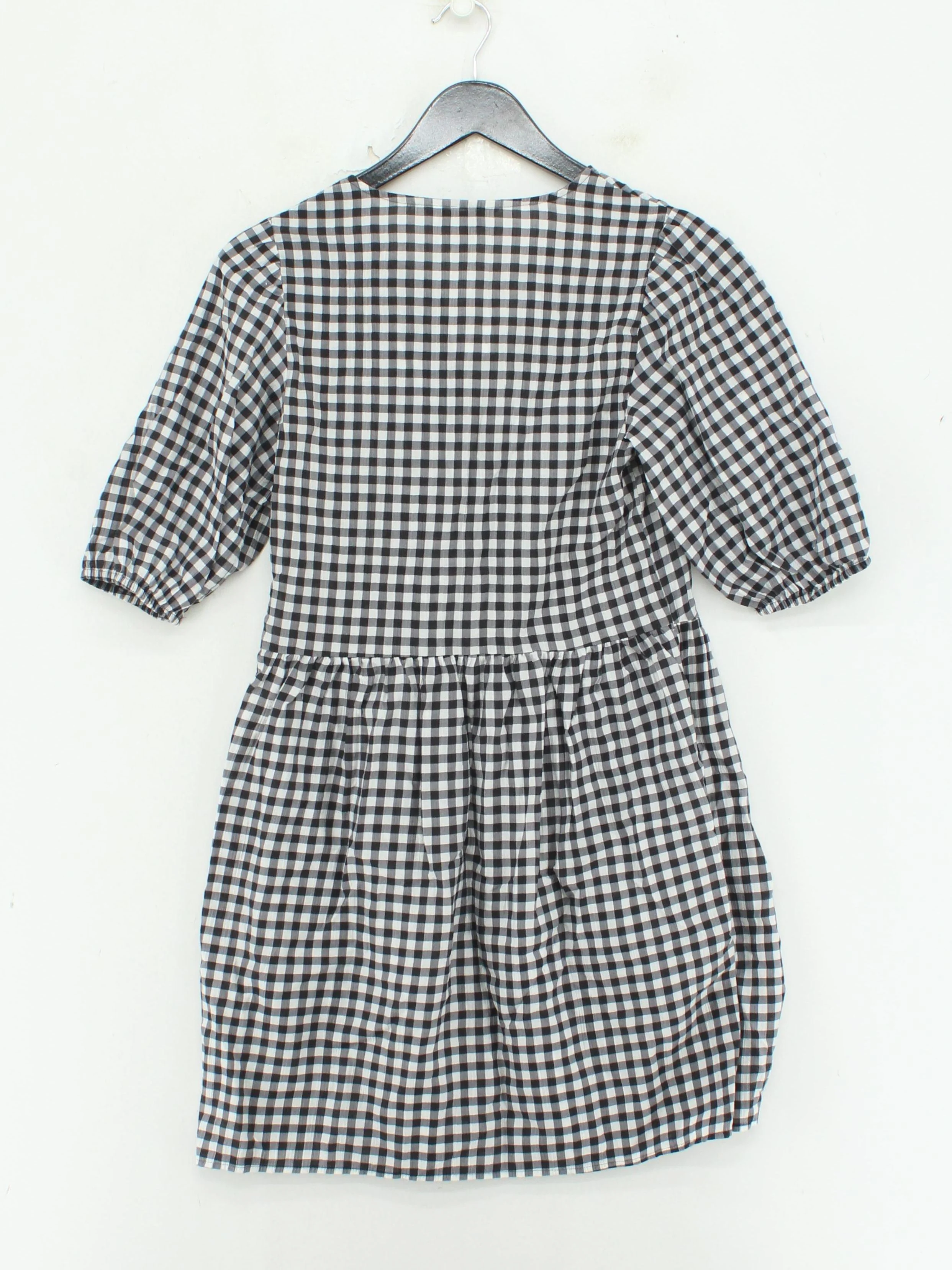 M&S Skater Mini Dress UK6 in Black - Image 2