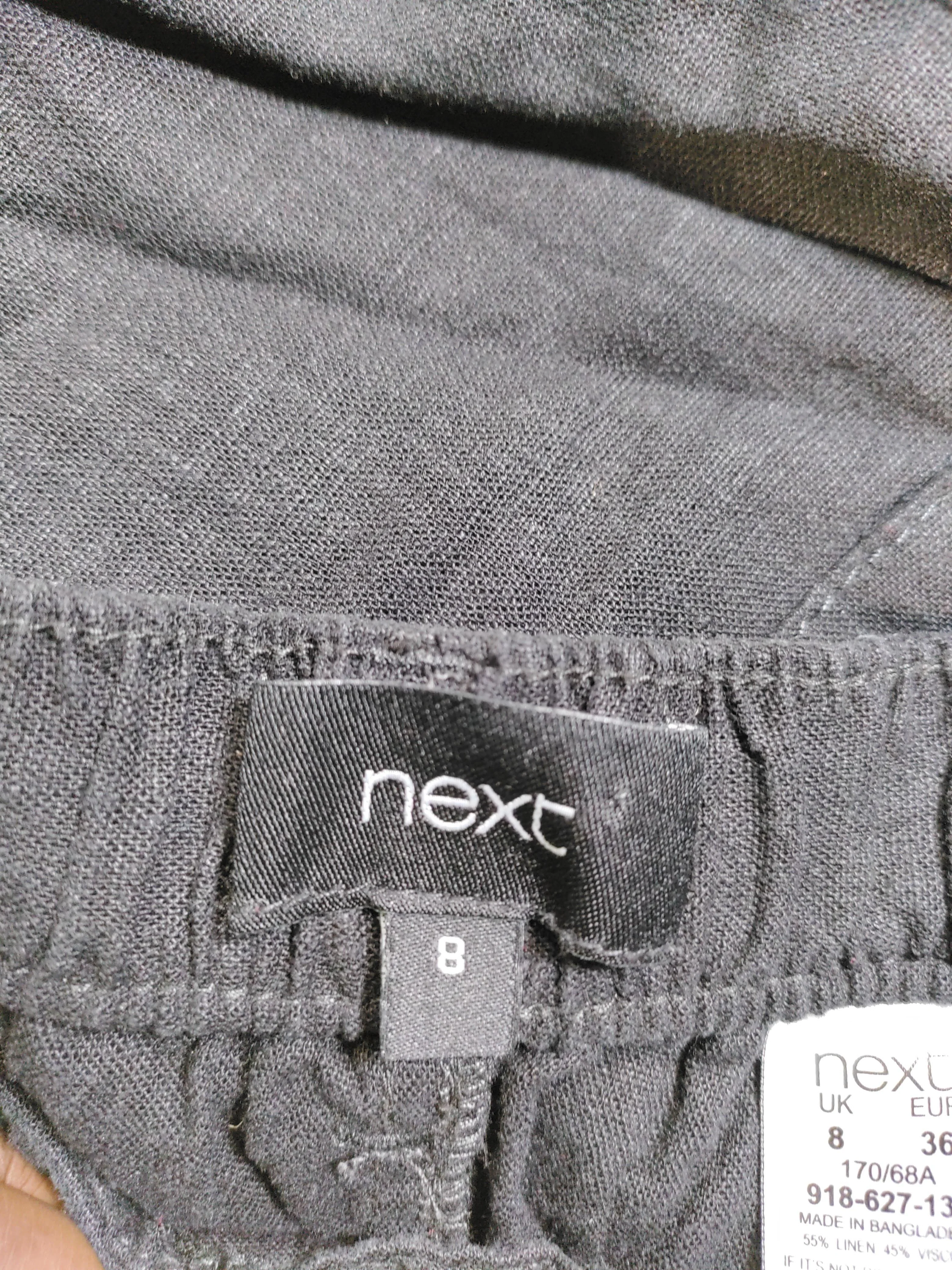 M&S Women's Mini Skirt UK 8 Grey Viscose with Polyamide, Elastane Short Mini - Image 5