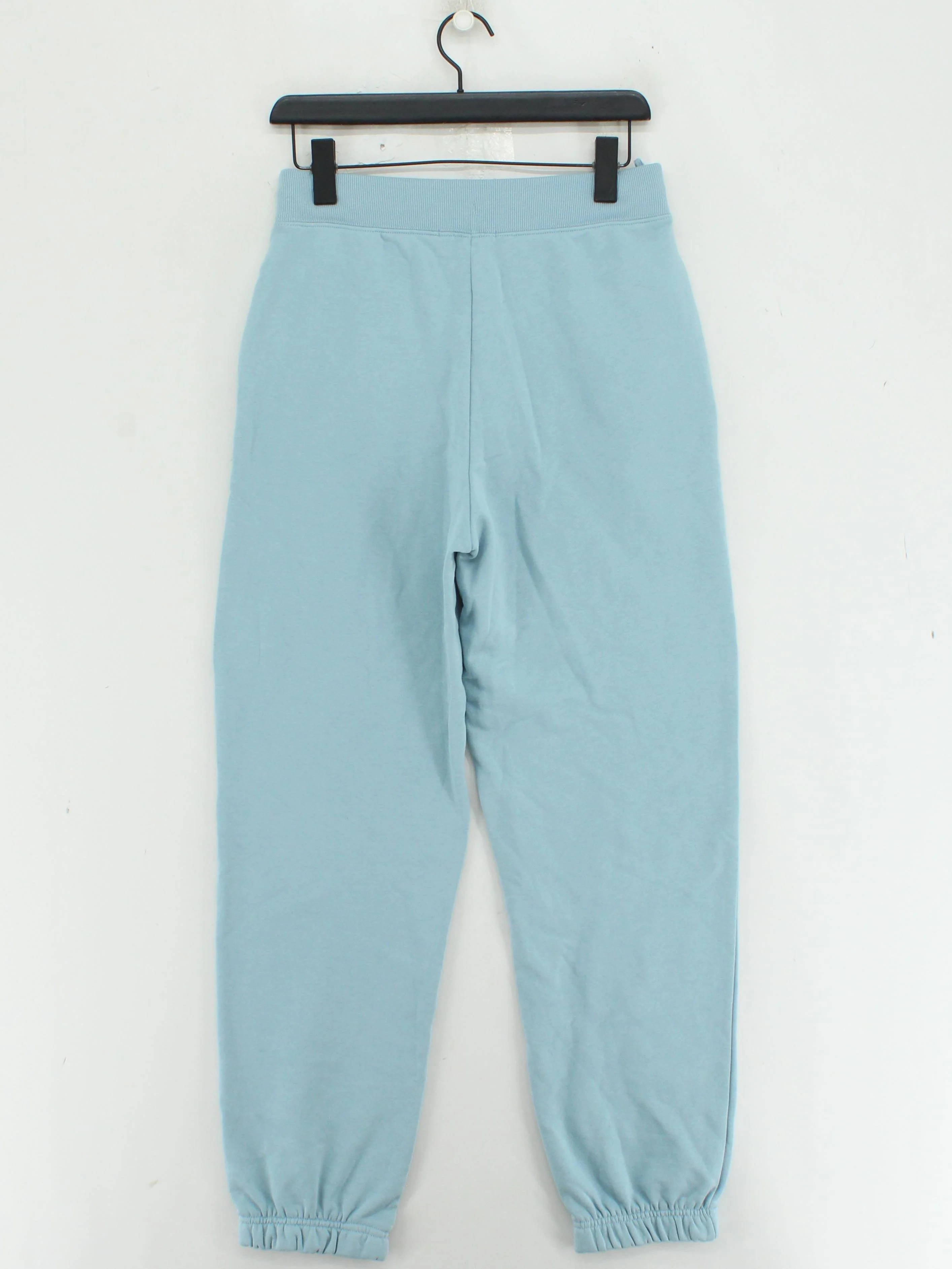 M&S Women's Sports Bottoms UK 10 Blue Cotton with Elastane Sweatpants - Image 2