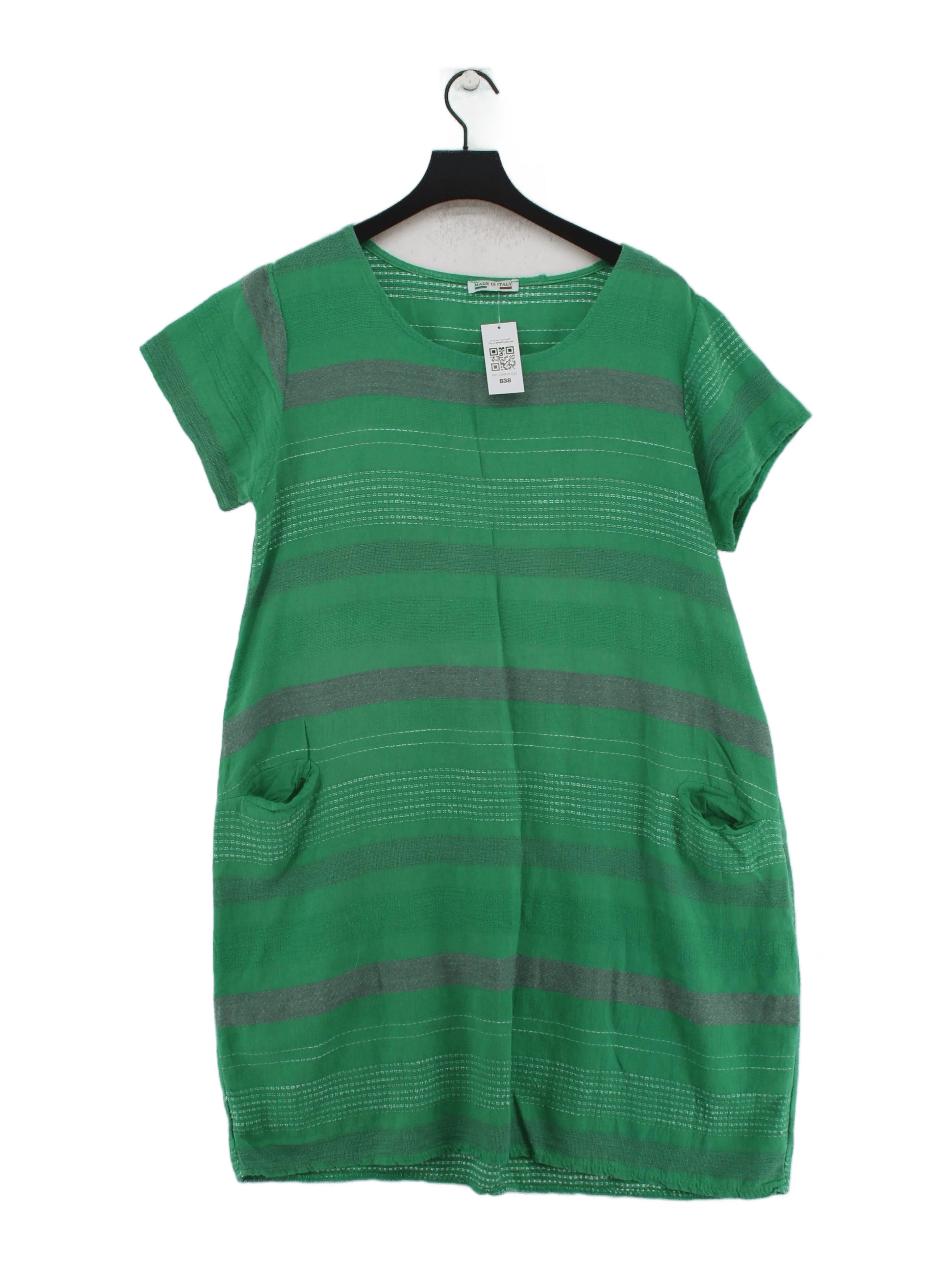 Made in Italy A-Line Mini Dress L in Green