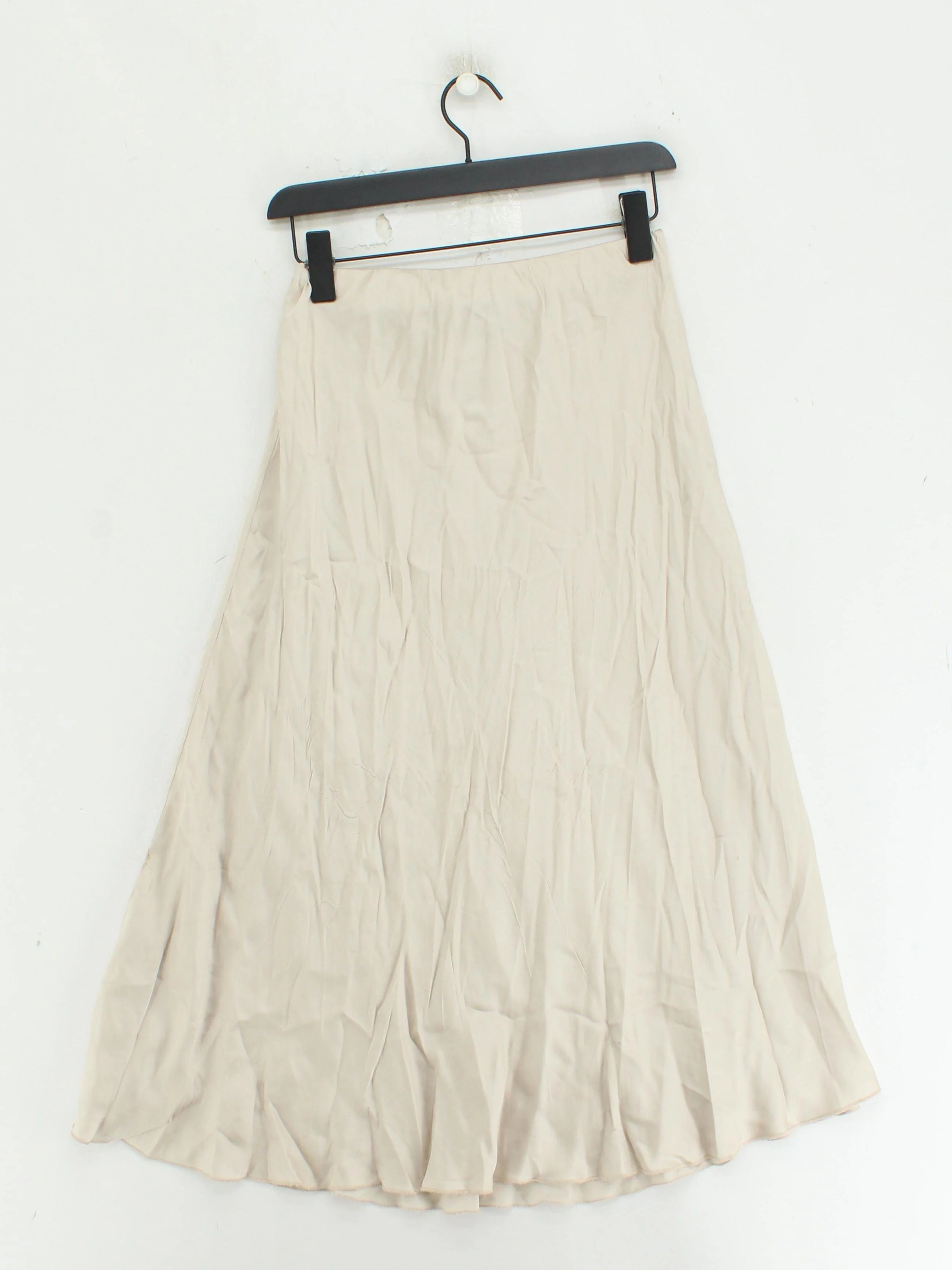 Made In Italy Women's Midi Skirt W 26 in Cream 100% Other Midi A-Line - Image 2