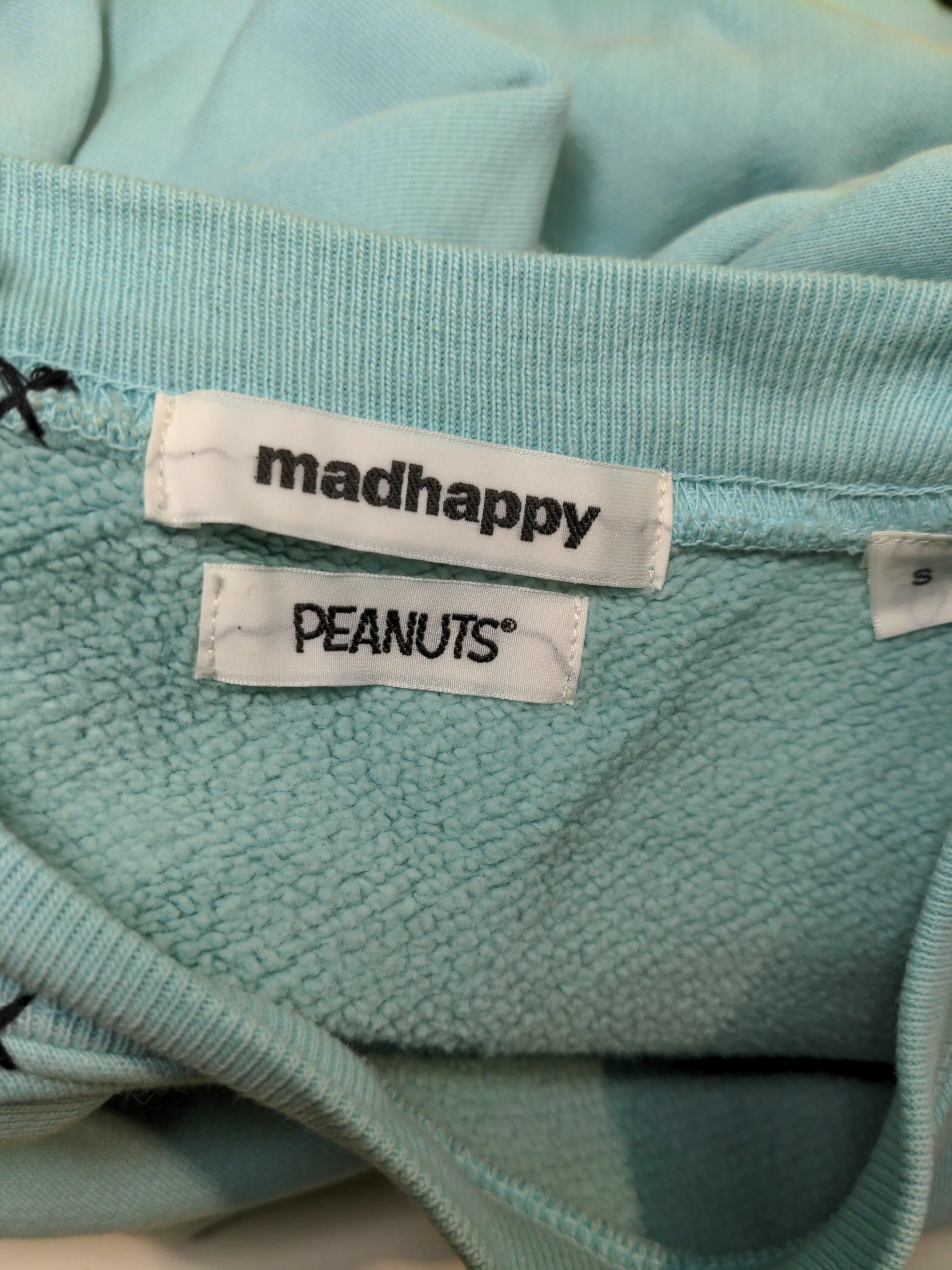 Madhappy Women's Hoodie S Blue Graphic 100% Cotton Pullover - Image 6