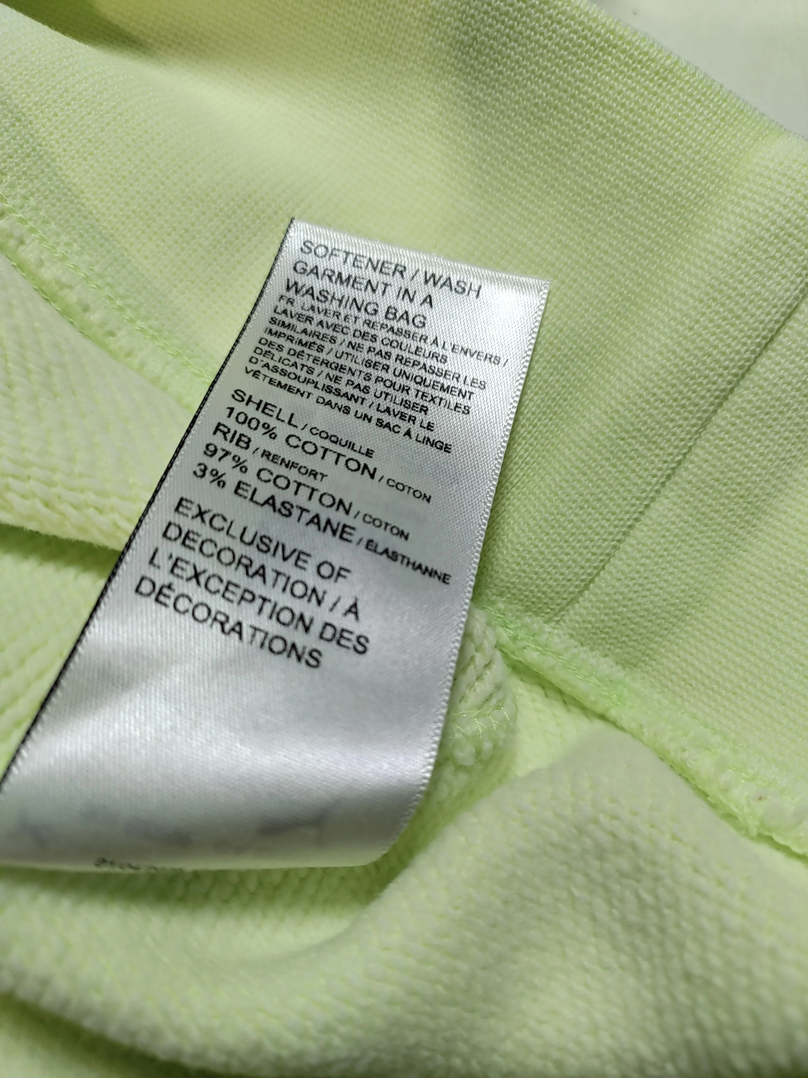 Madhappy Women's Hoodie S Yellow Graphic Cotton with Elastane Pullover - Image 7