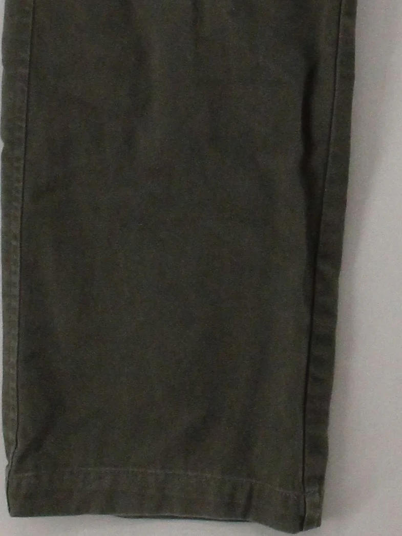Maine Men's Trousers W 34 in Green 100% Cotton Straight Chino - Image 4