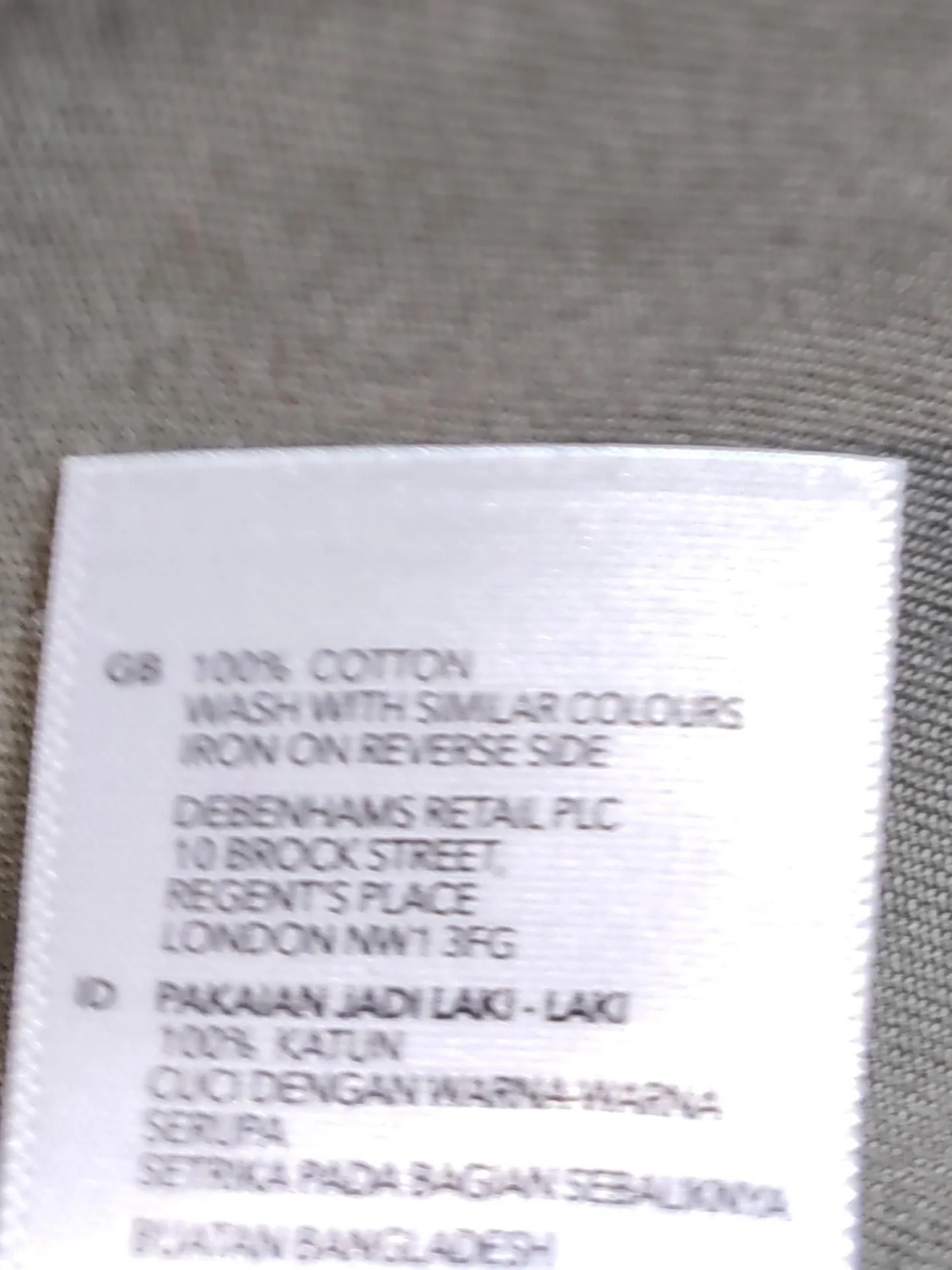 Maine Men's Trousers W 34 in Green 100% Cotton Straight Chino - Image 7