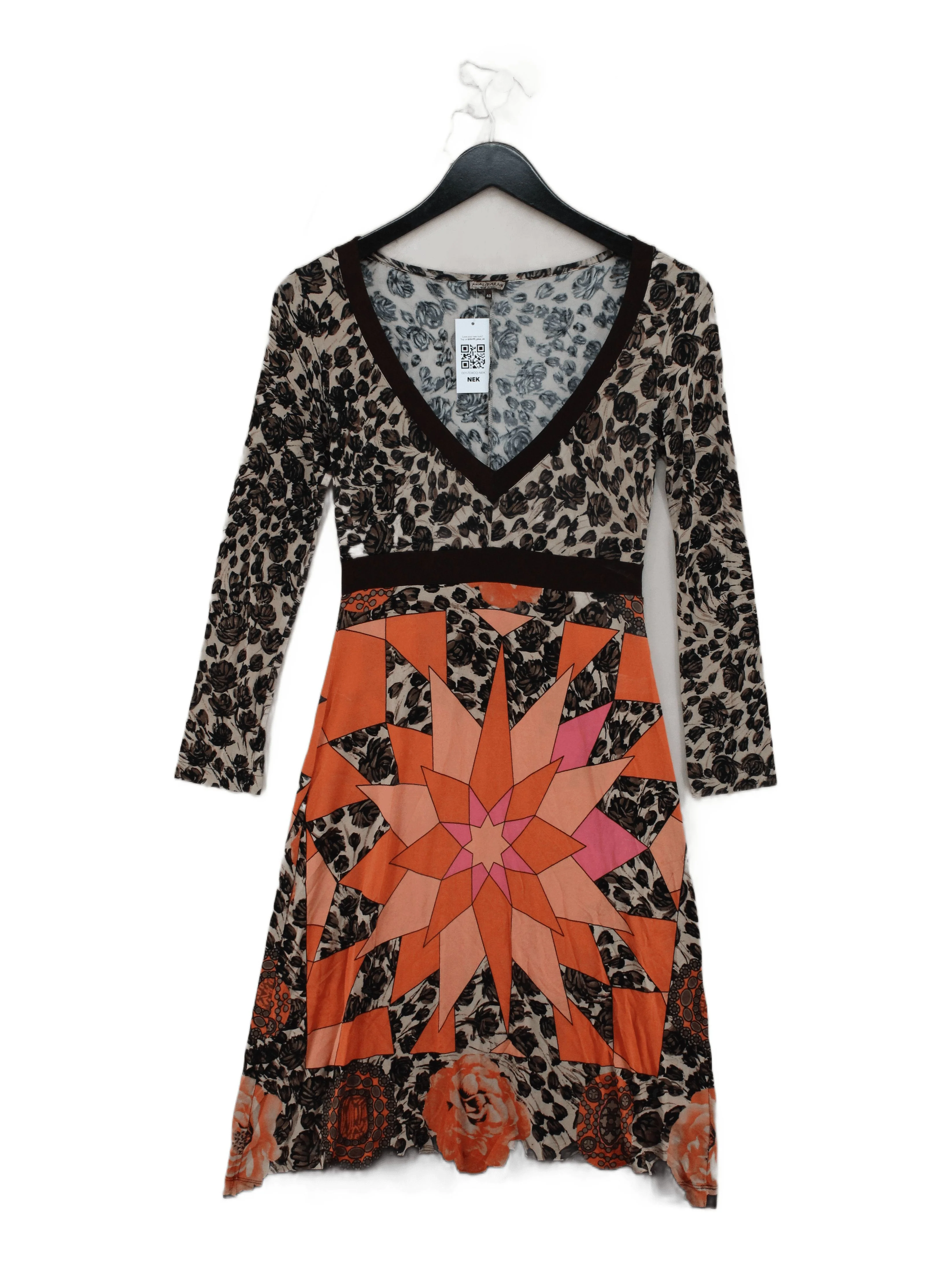 MALIPARMI Mini Dress UK14 in Multi