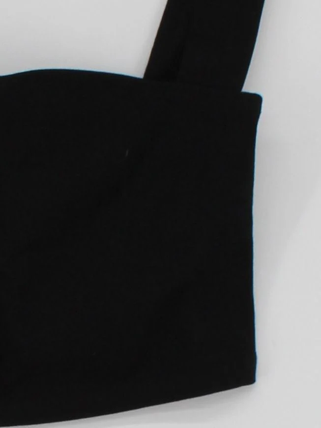 Manners London Women's Top S Black Cotton with Elastane Cropped - Image 4